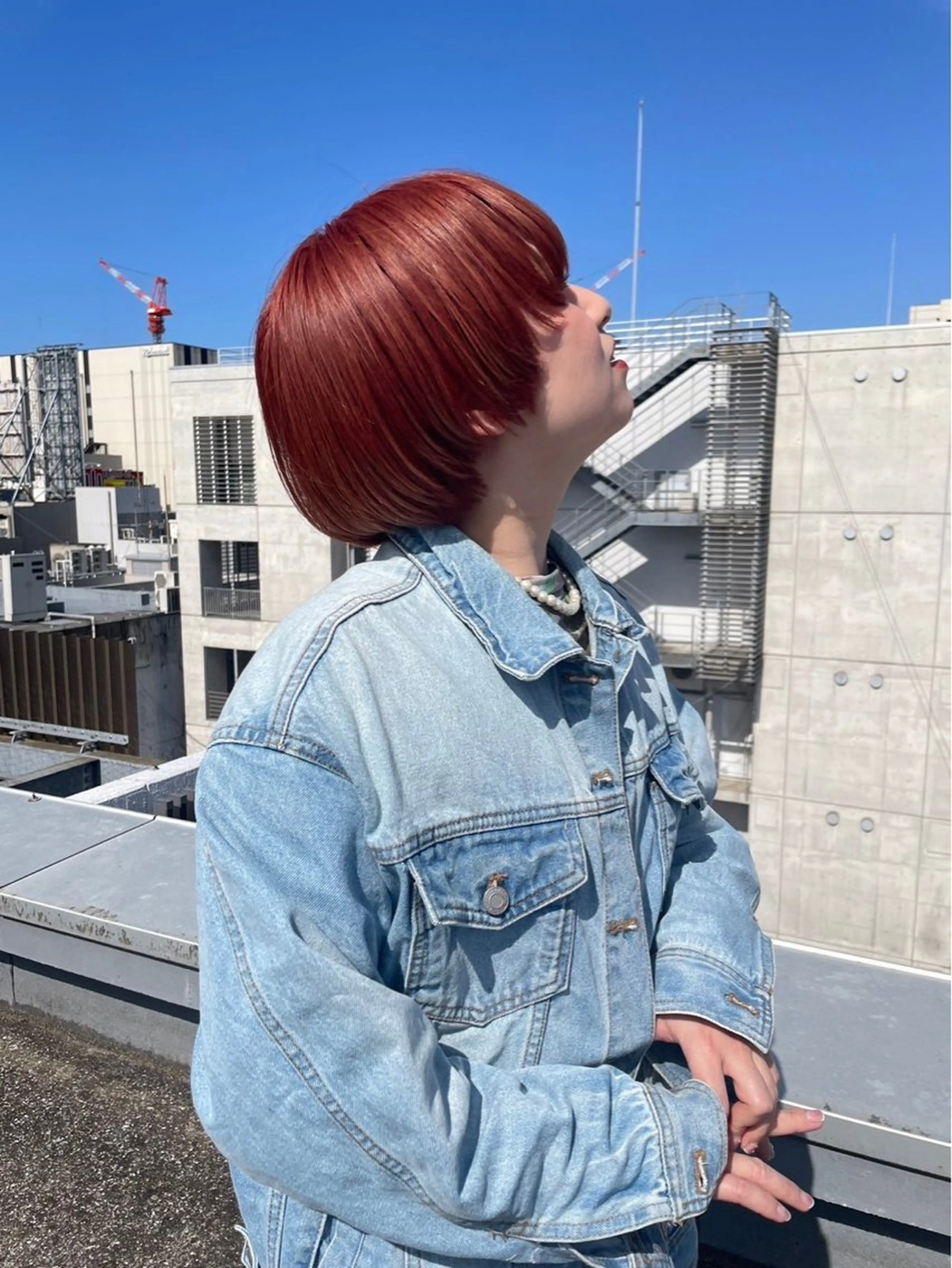 ショート ショートボブ ボブ ショートヘア yura /レイヤーカットのヘアスタイル