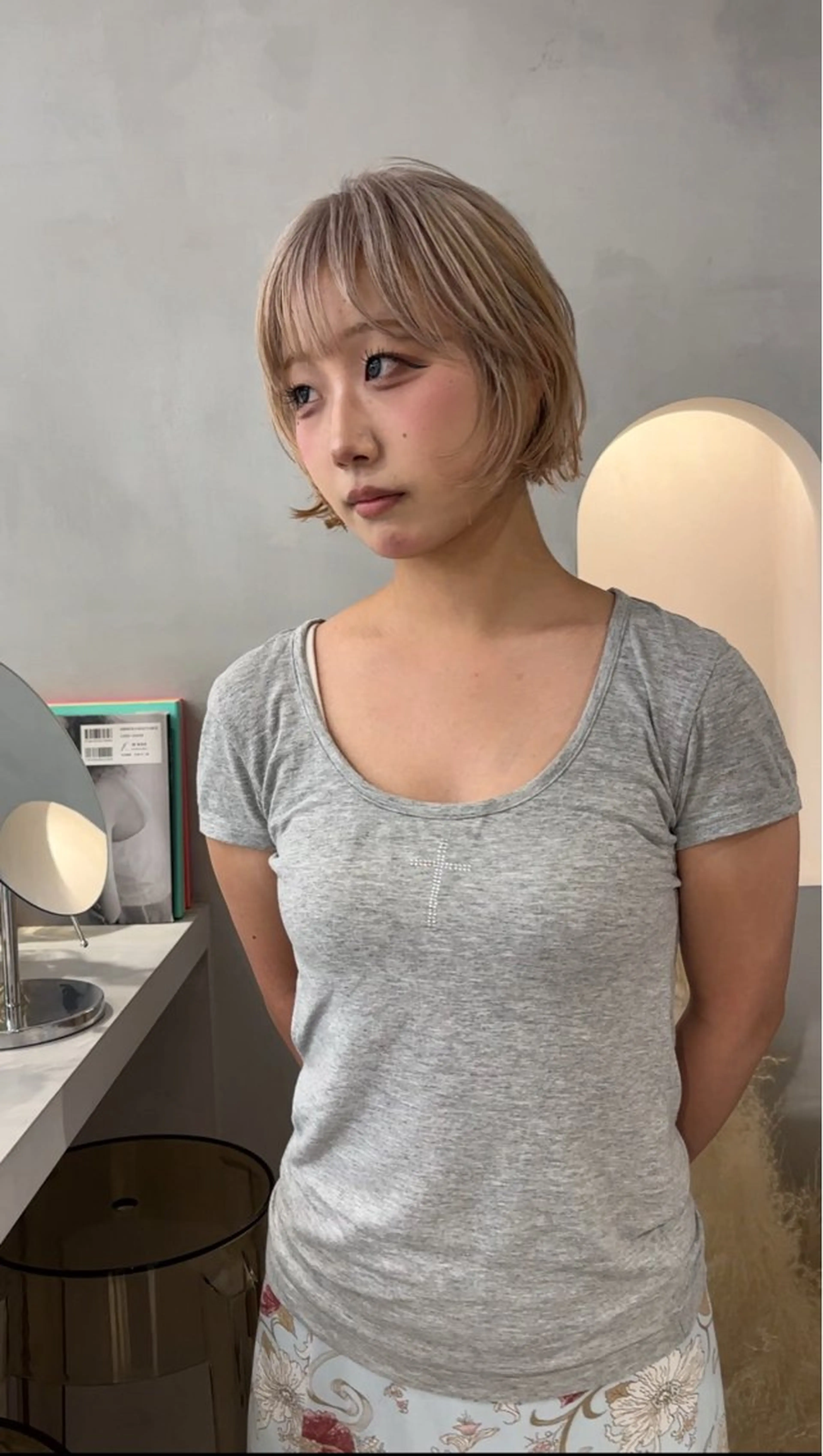 ショート カラー 🎨ショートの神様 /神評価🎨原田公祐のヘアスタイル