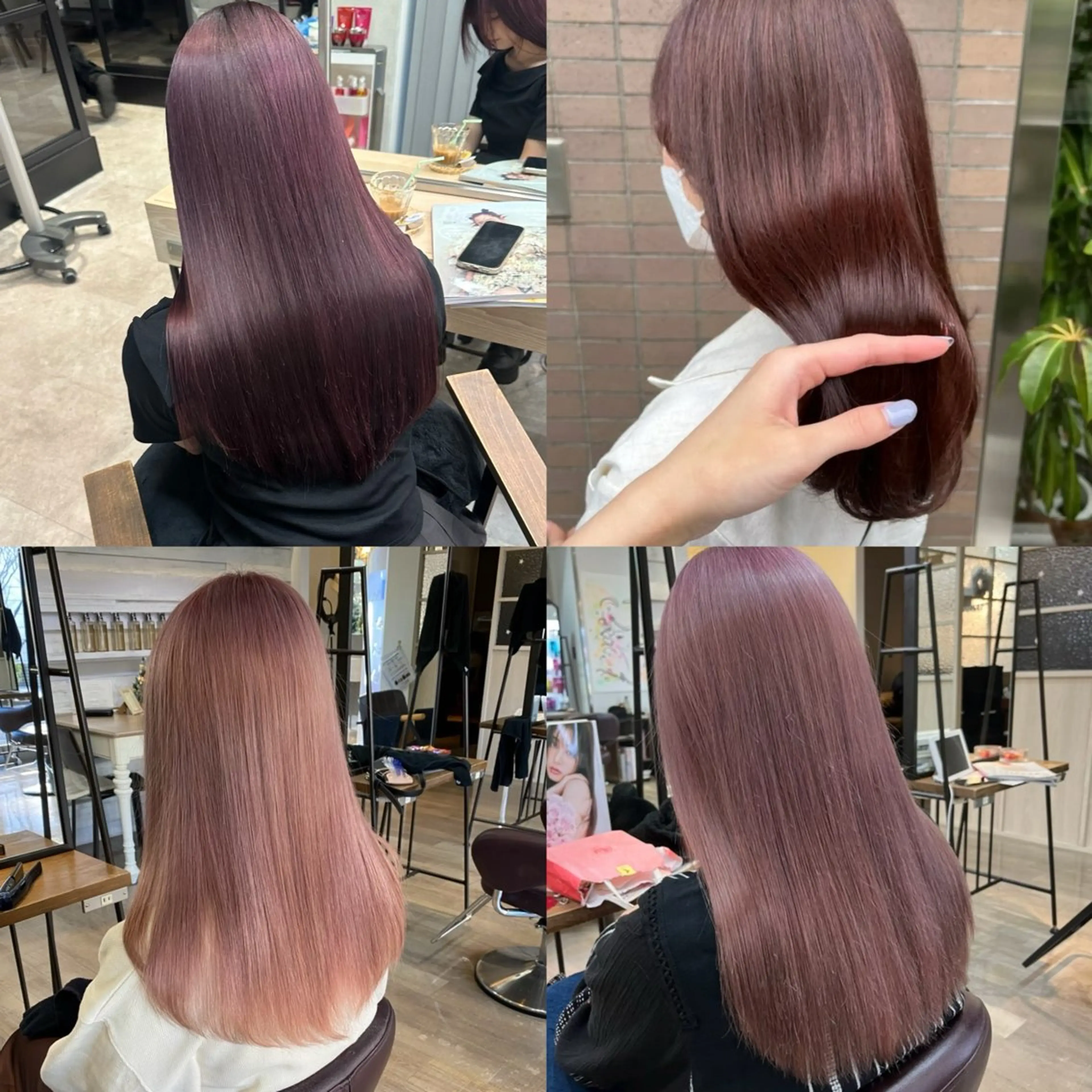 カラー 🎀透明感˖⊹あすか 東橋本🪄︎︎のヘアスタイル