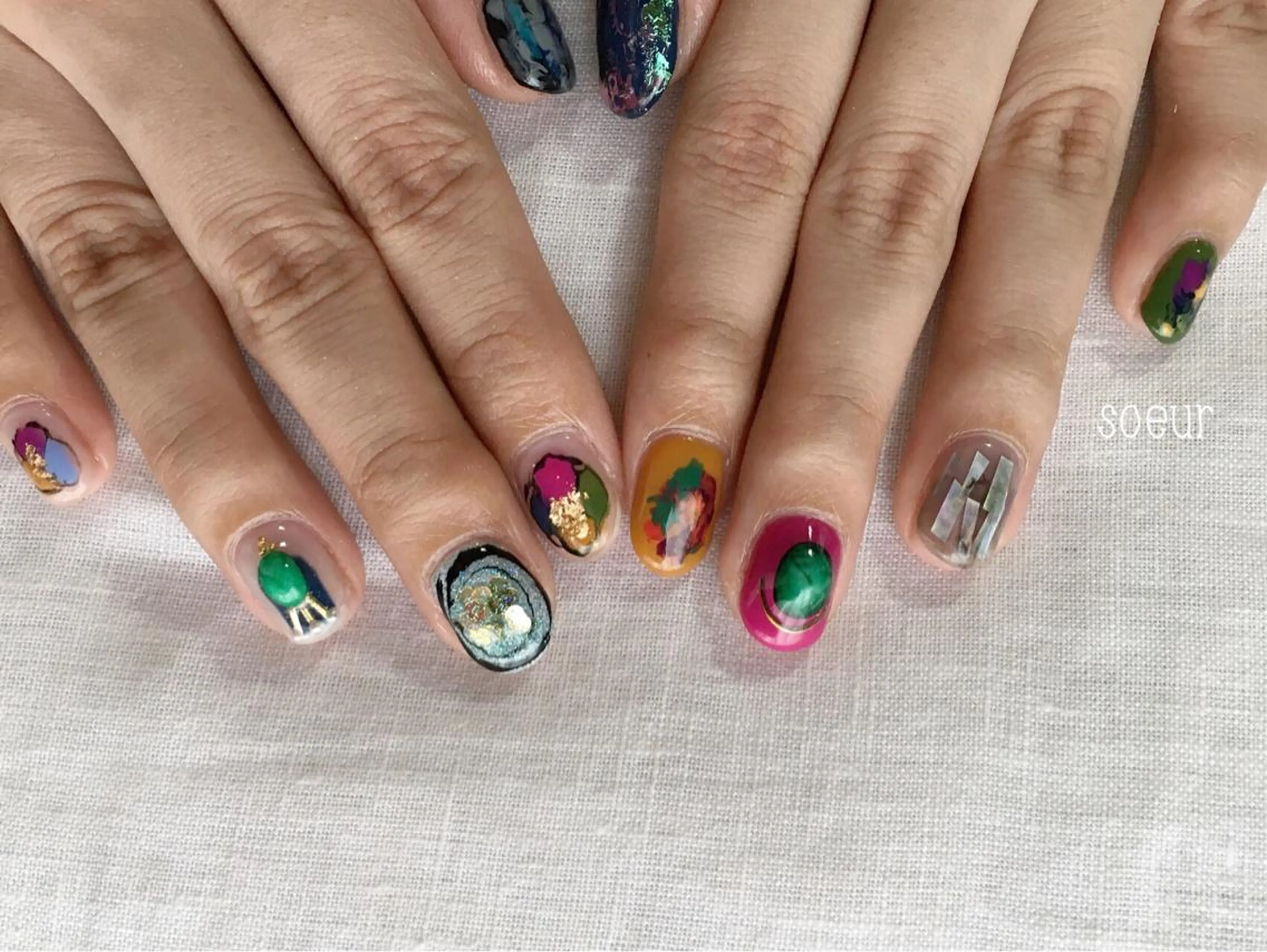 ネイル soeur_ 武蔵浦和のネイルデザイン