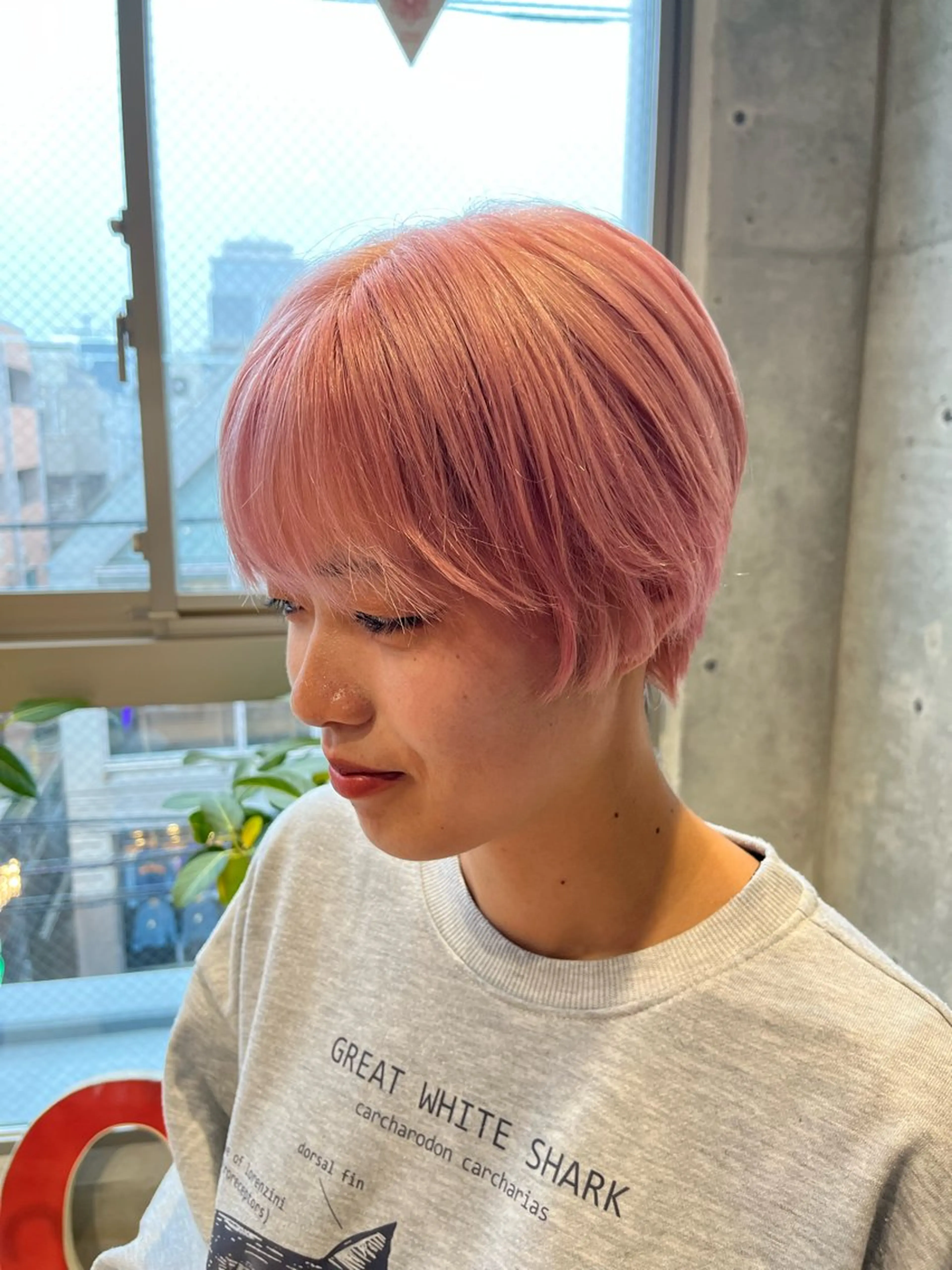 ショート カラー ヘアアレンジ カット ヘアカラー トリートメント ボブ×透明感カラー 特化・リクト💥のヘアスタイル