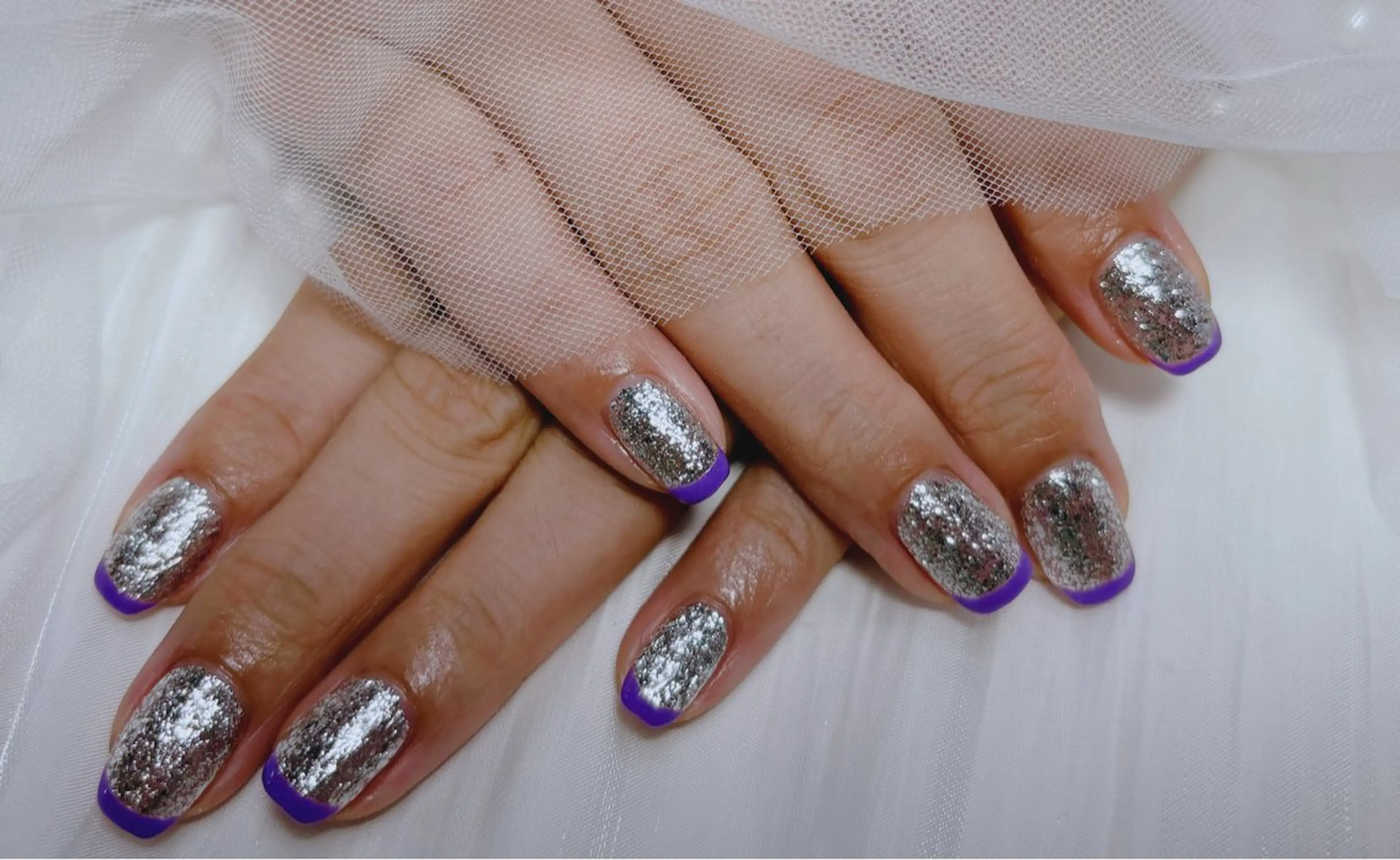 ネイル H3 Nail Tsuki🦋💙のネイルデザイン