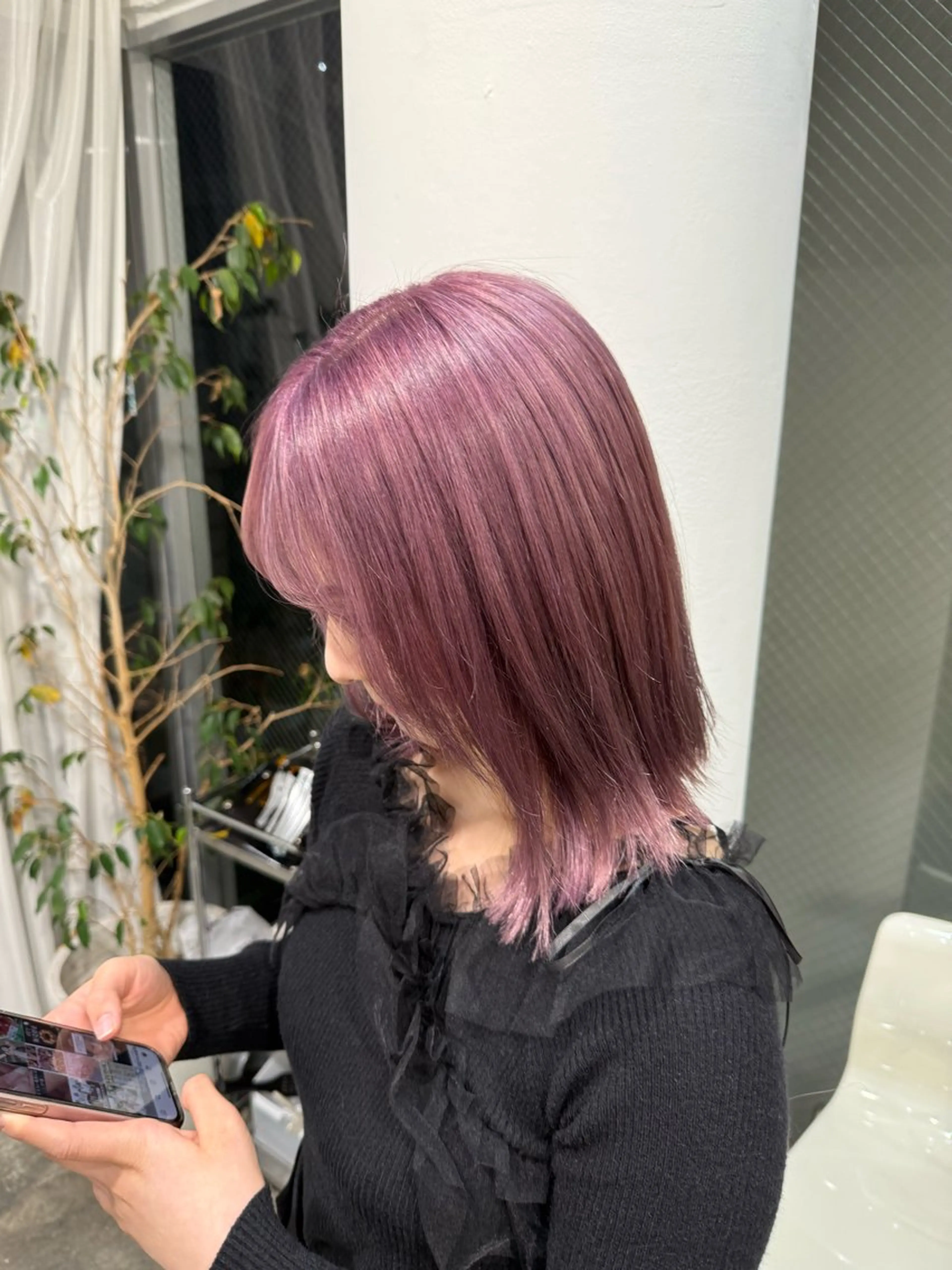 【補修ツヤトリートメント付き🫧】今より明るくしたい方はこちらから💁♀️✨️ケアブリーチ+カラーの写真