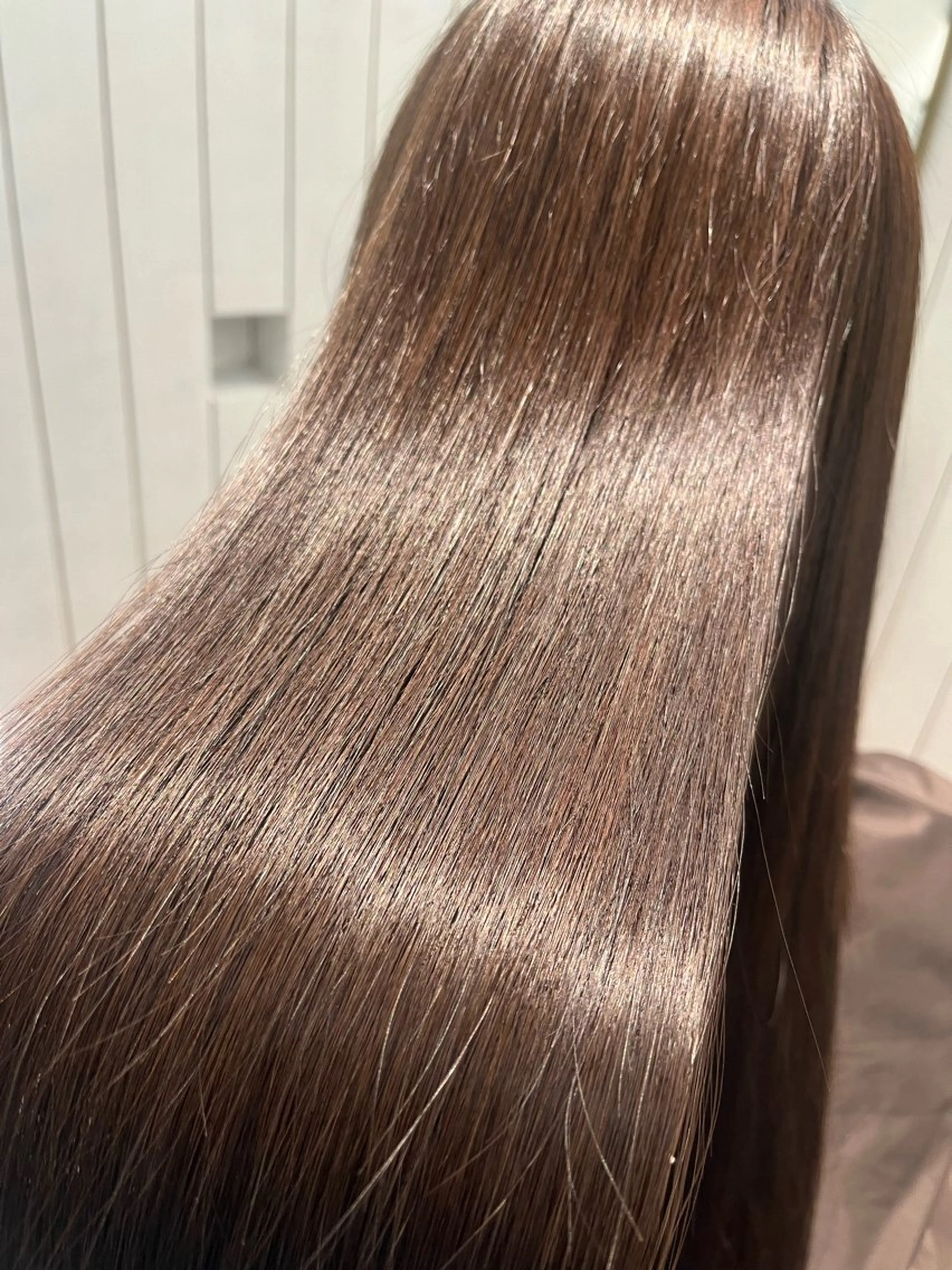 ロング 縮毛矯正 中村 桃子のヘアスタイル