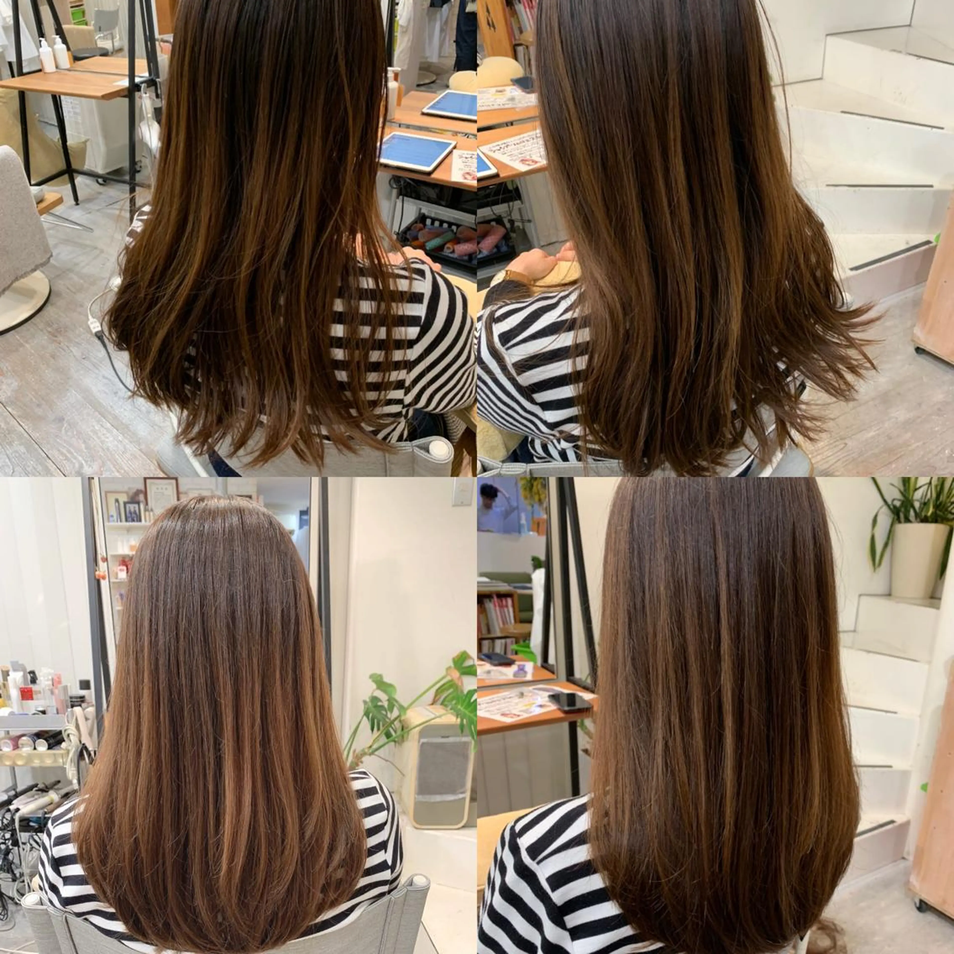 セミロング 寺尾 迅平のヘアスタイル