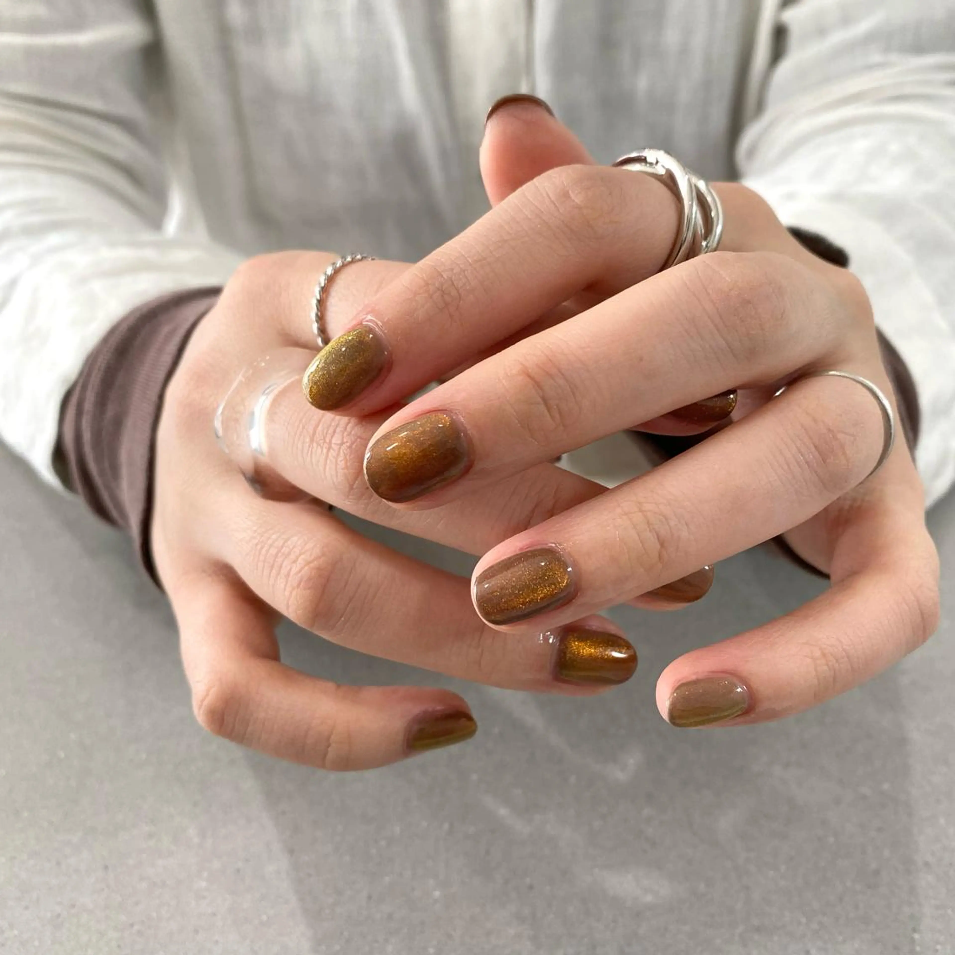 ネイル マグネットネイル NUE rico / ニュアンスネイルのネイルデザイン