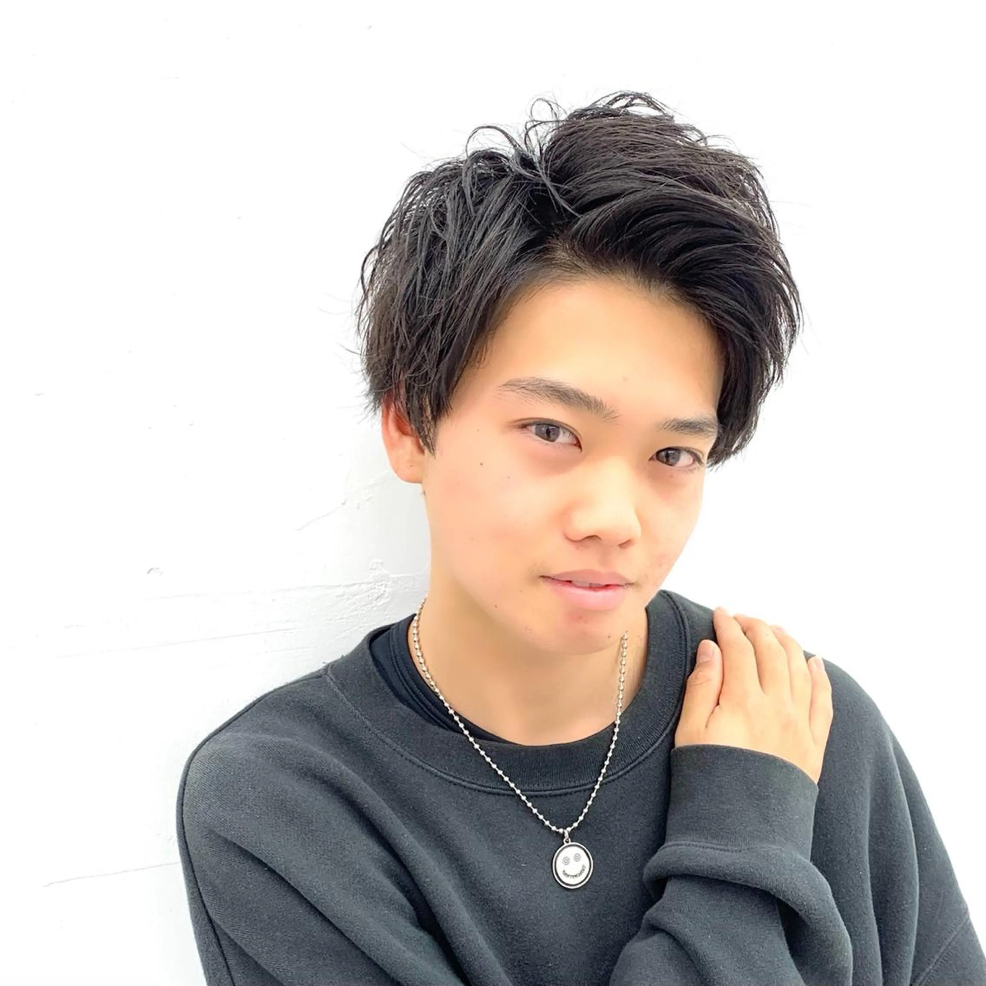 ショート メンズ 柏メンズカットパーマ NO.1タイチのヘアスタイル