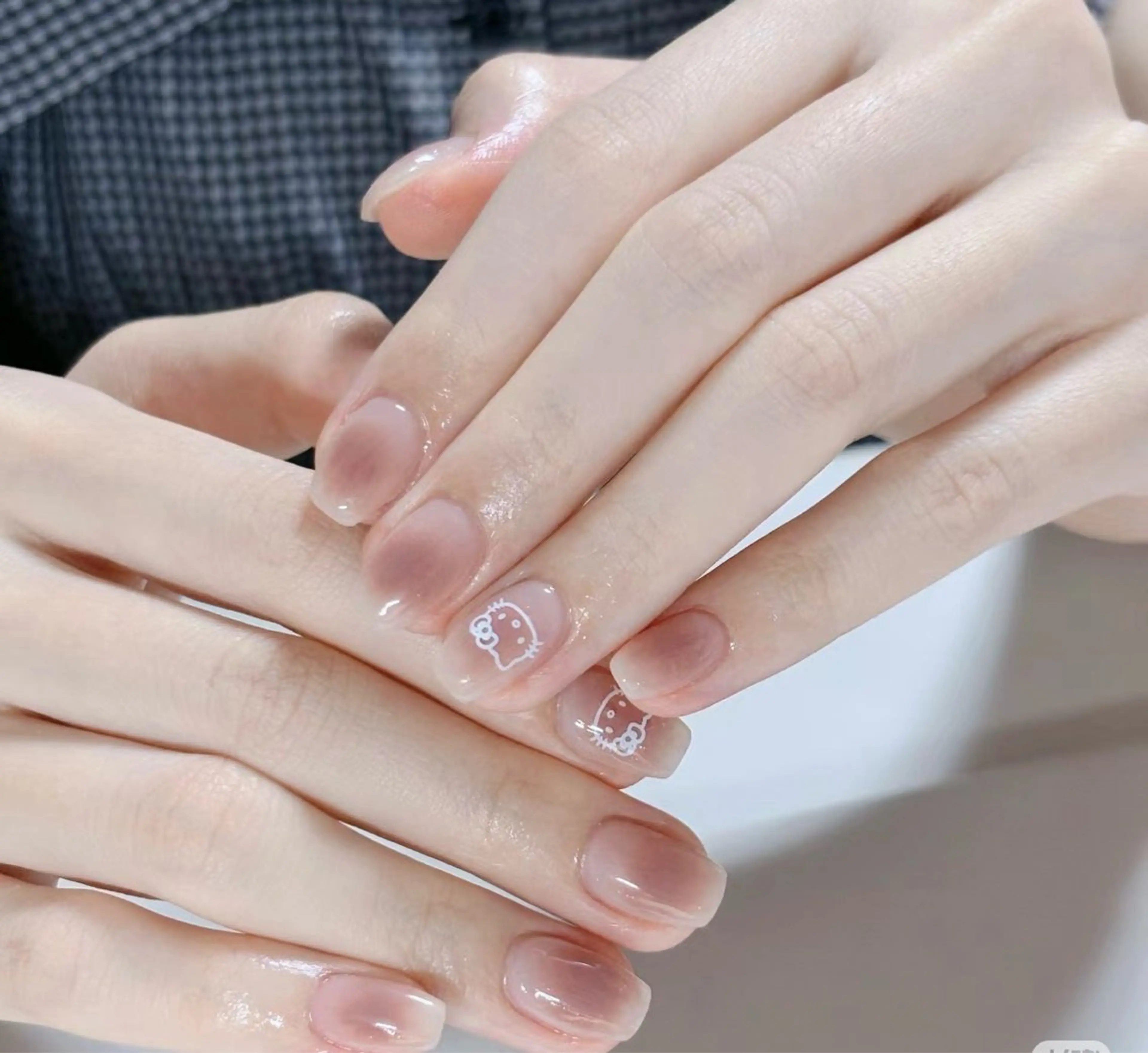 ネイル コネコネイルサロン モデル用のネイルデザイン