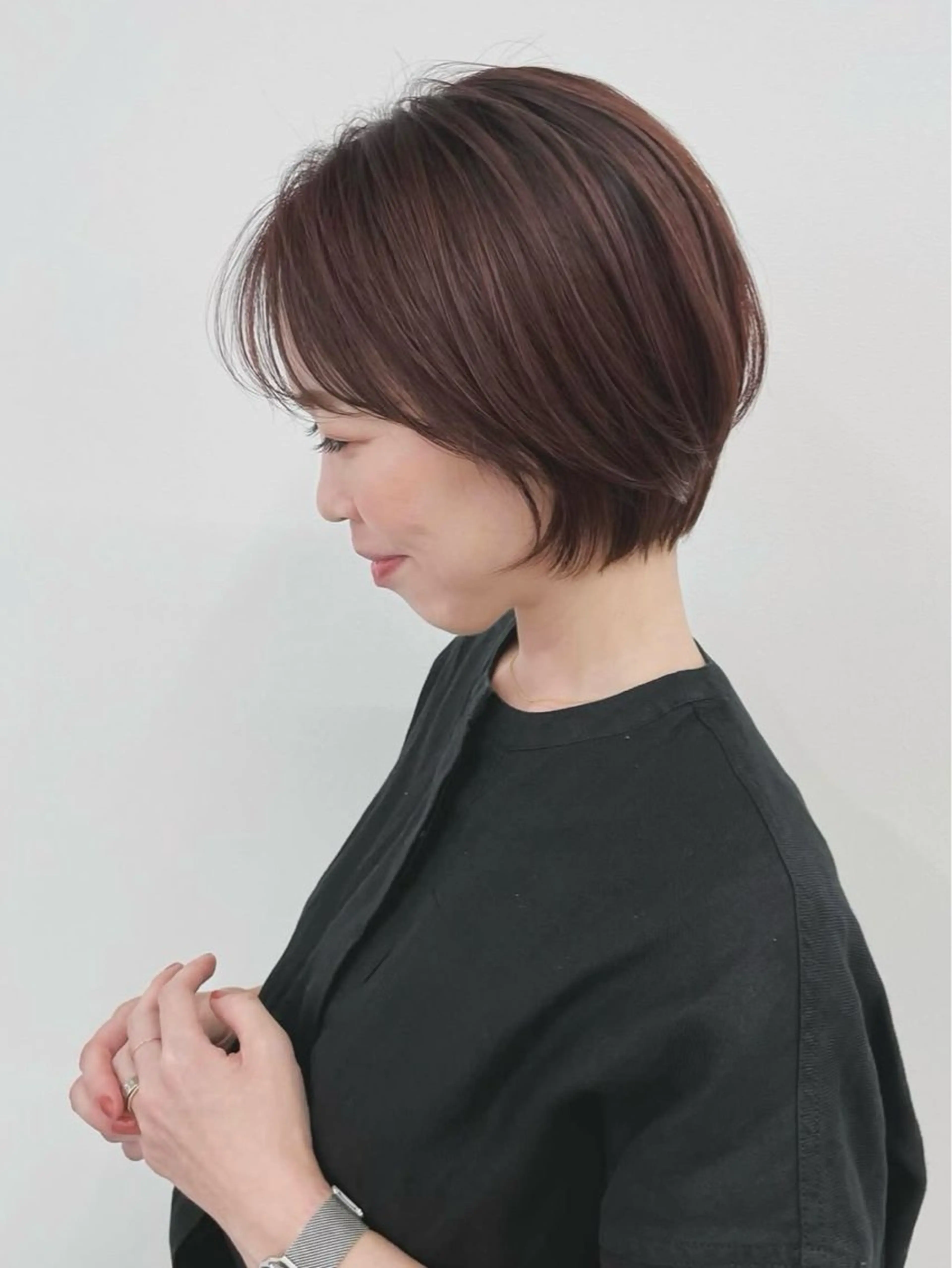ショート ショートヘア 池田 未瑠のヘアスタイル