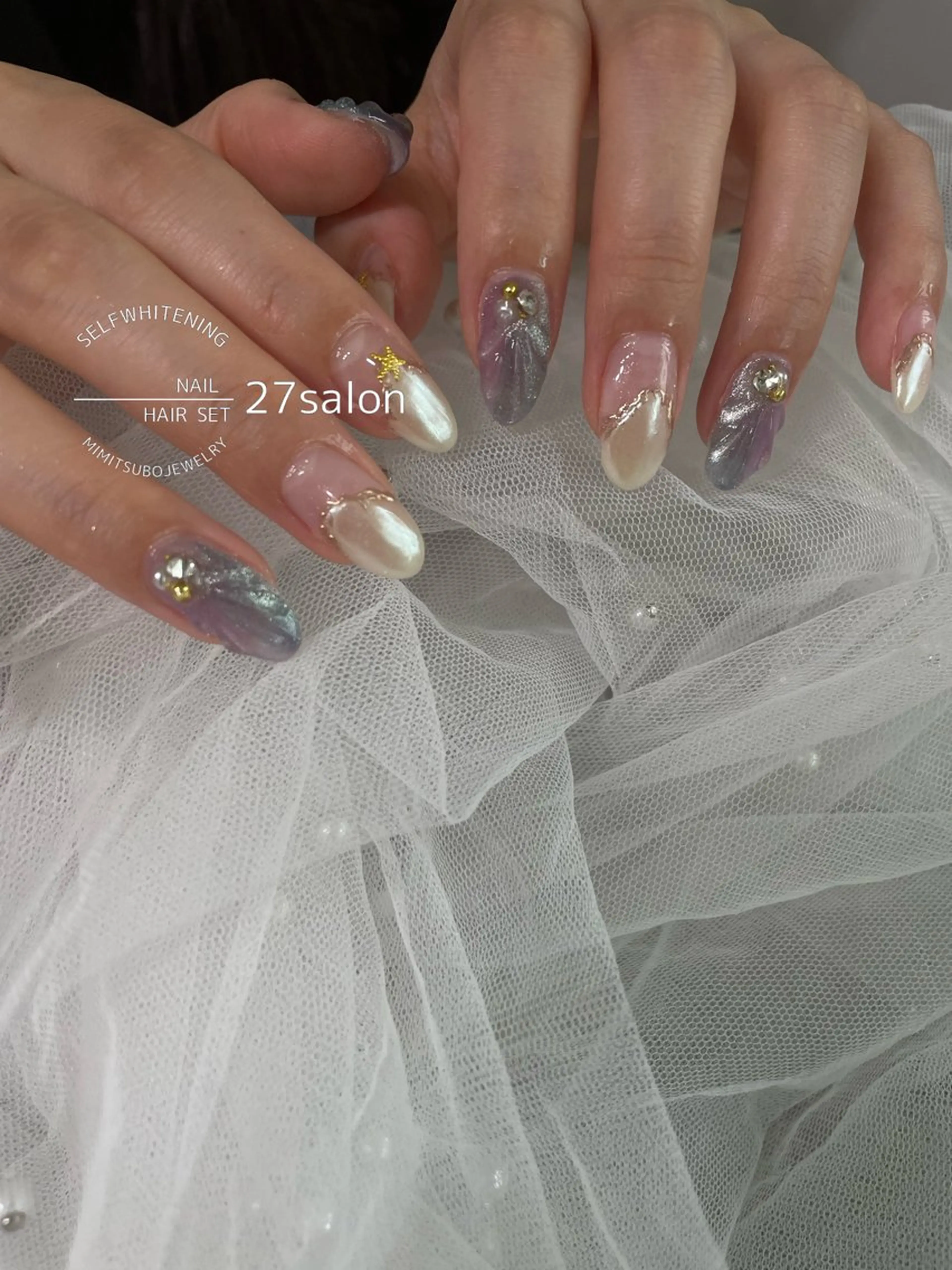 ネイル ハンドネイル 27salon yuinaのネイルデザイン