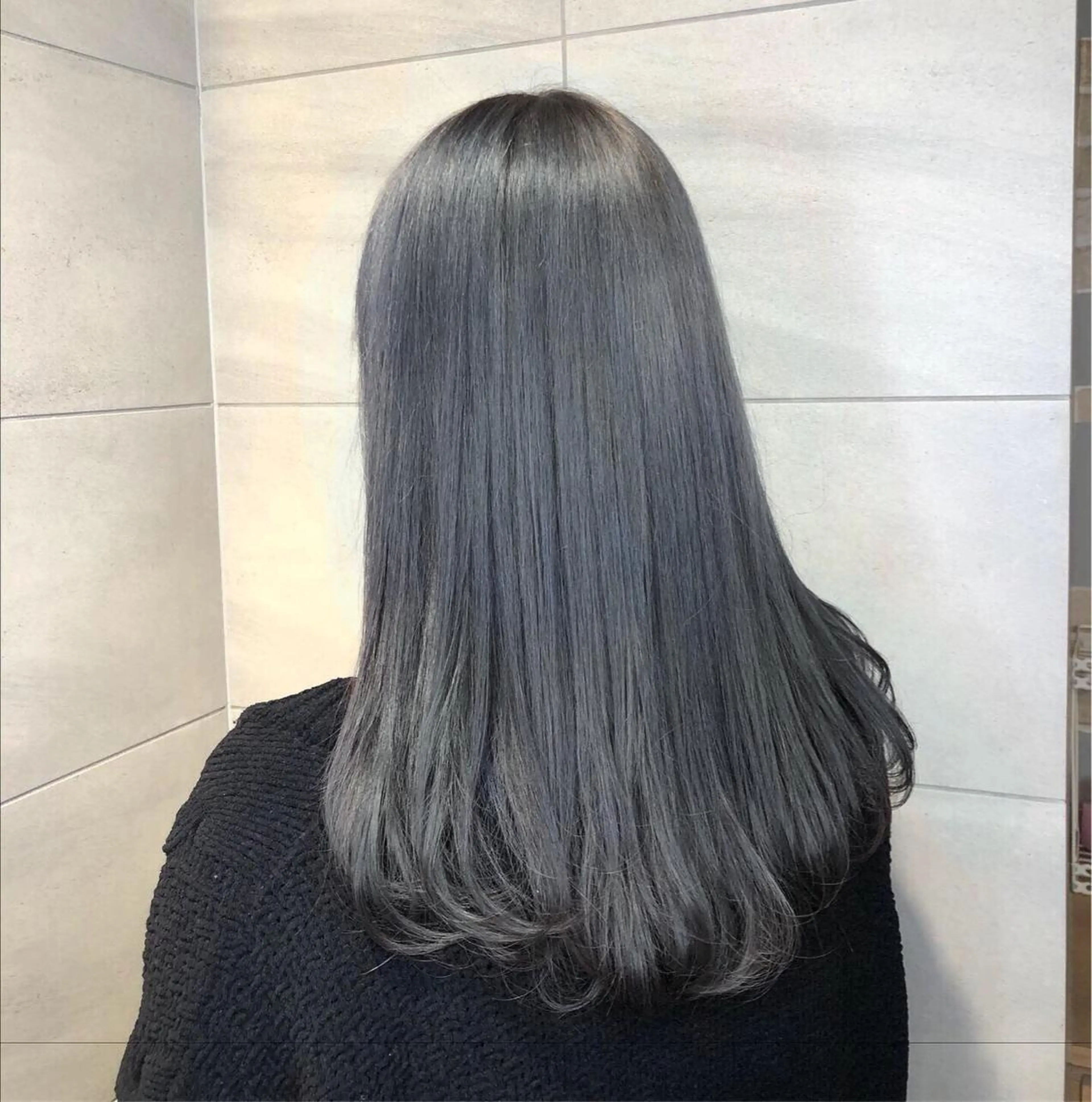 ロング カラー 店長　濱口 花菜　美髪整形のヘアスタイル