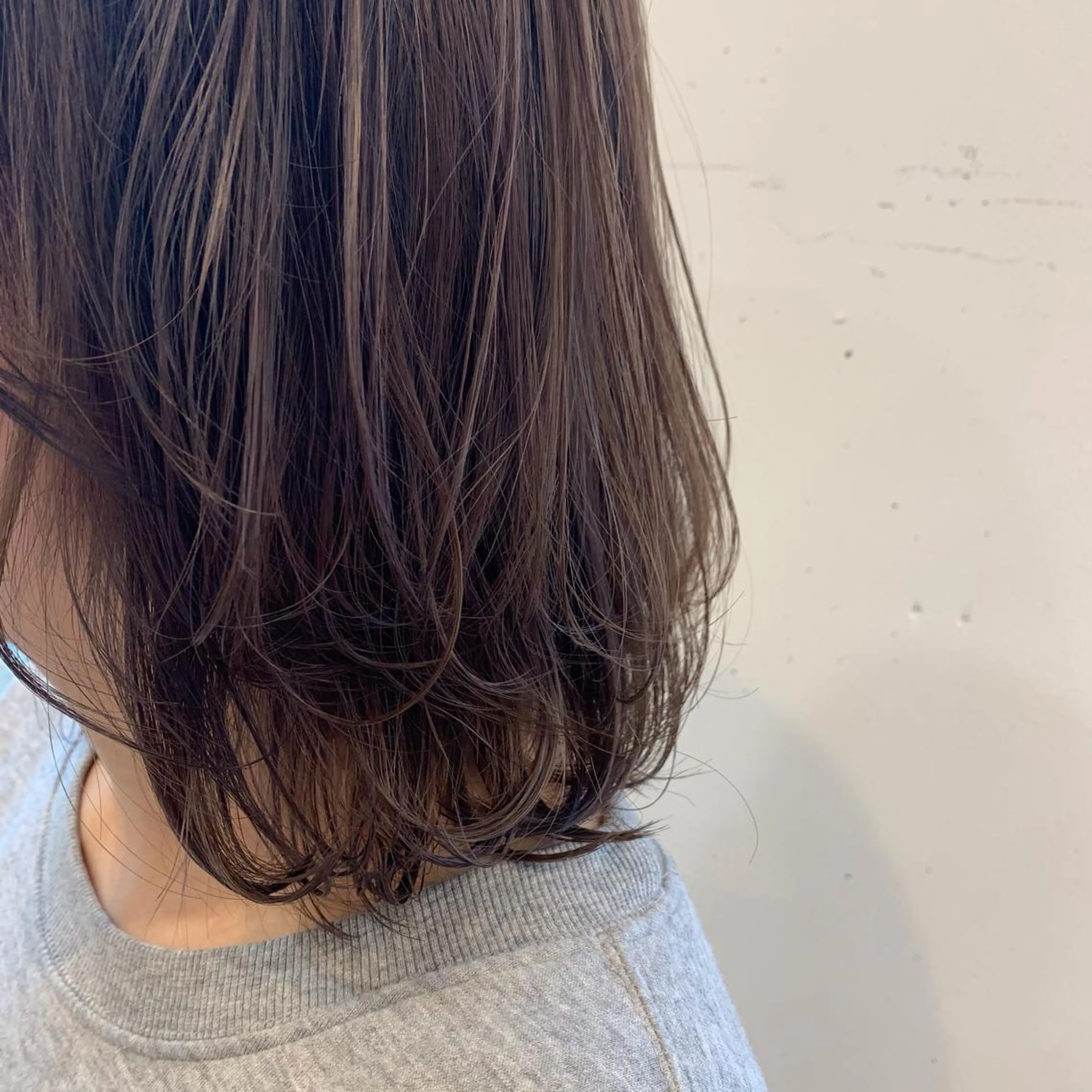 ミディアム カラー まろやかカラー🤎 みなとまほのヘアスタイル