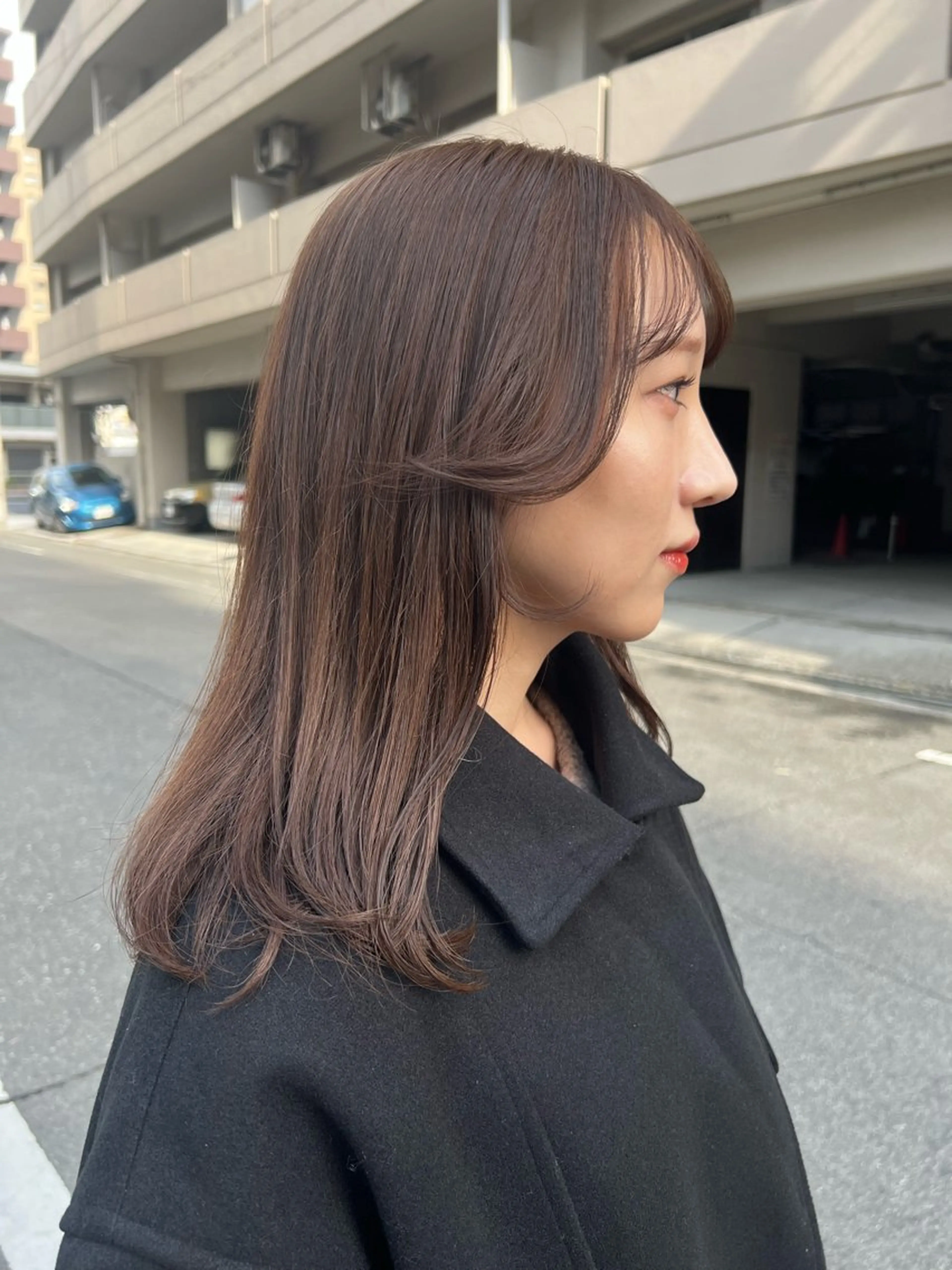 ロング カラー ブリーチ 透明感カラー ダブルカラー ブリーチなしカラー ヘアカラー 大阪メンズパーマ /ショート/らいのヘアスタイル