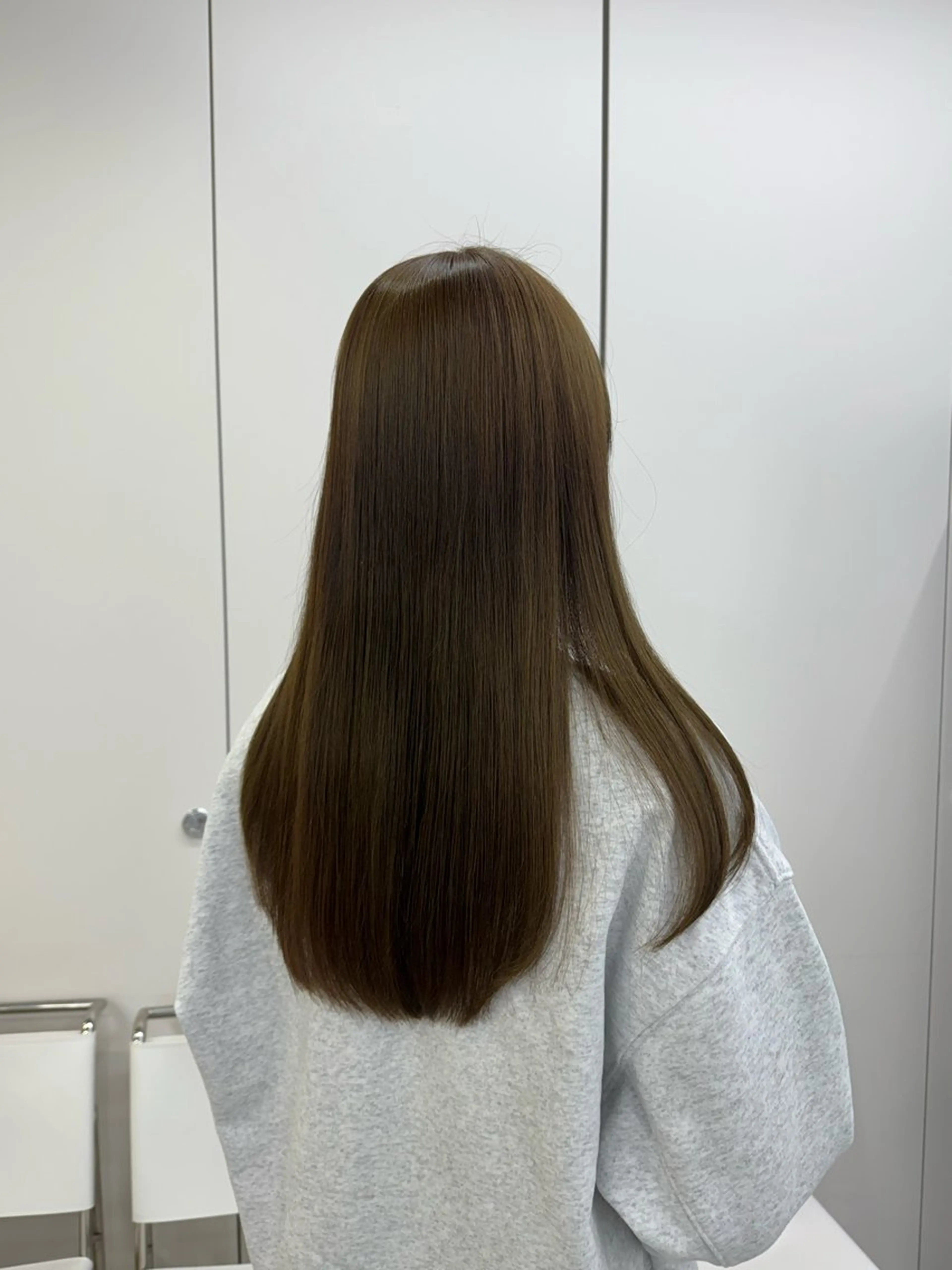 ロング カラー ベージュカラー 透明感カラー ヘアカラー 髪質改善カラー♡/ 縮毛矯正/珠貴のヘアスタイル
