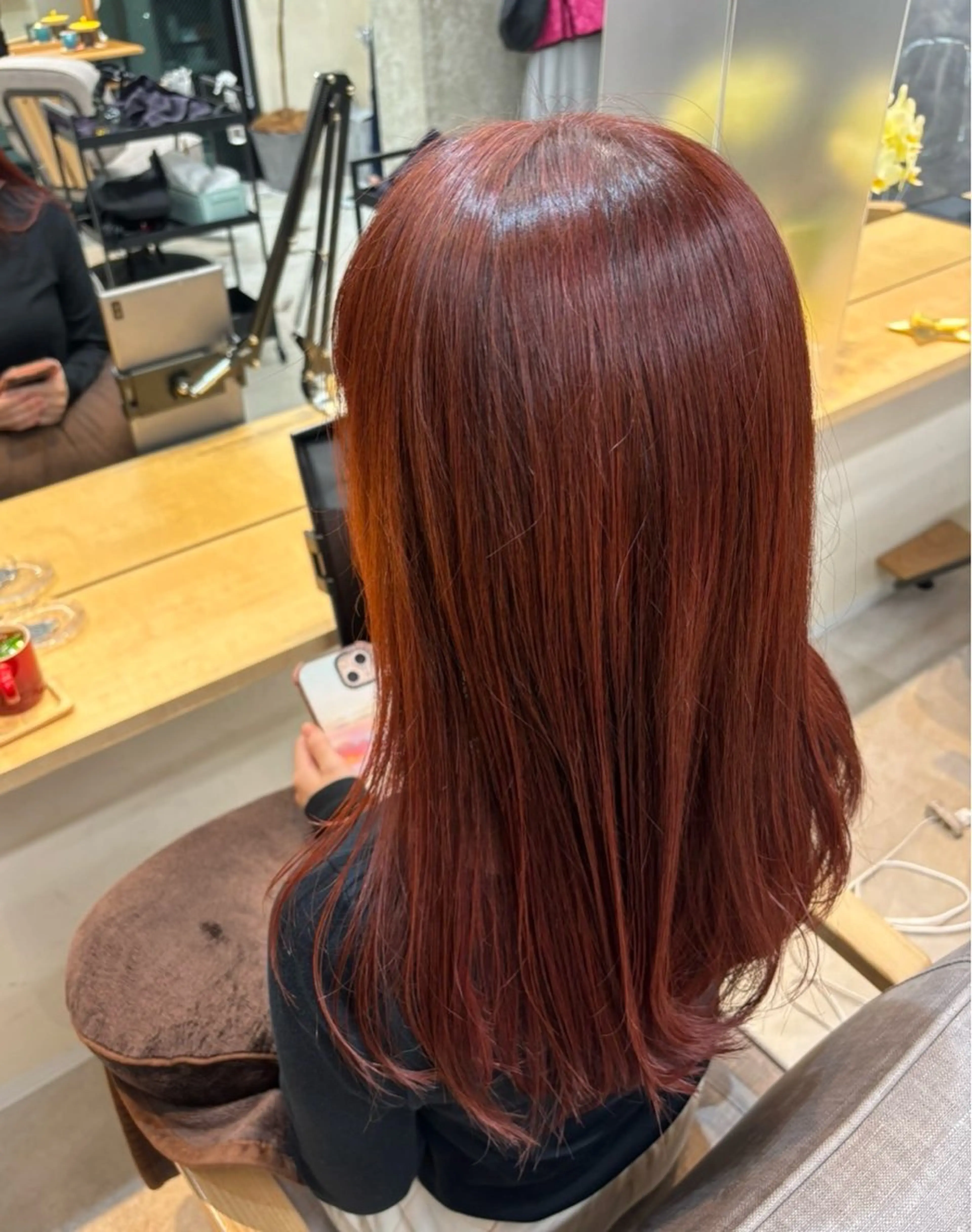 ロング カラー イルミナカラー 髪質改善 ロング 桜木町2分/くびれ /ボブ/ナチュラルのヘアスタイル