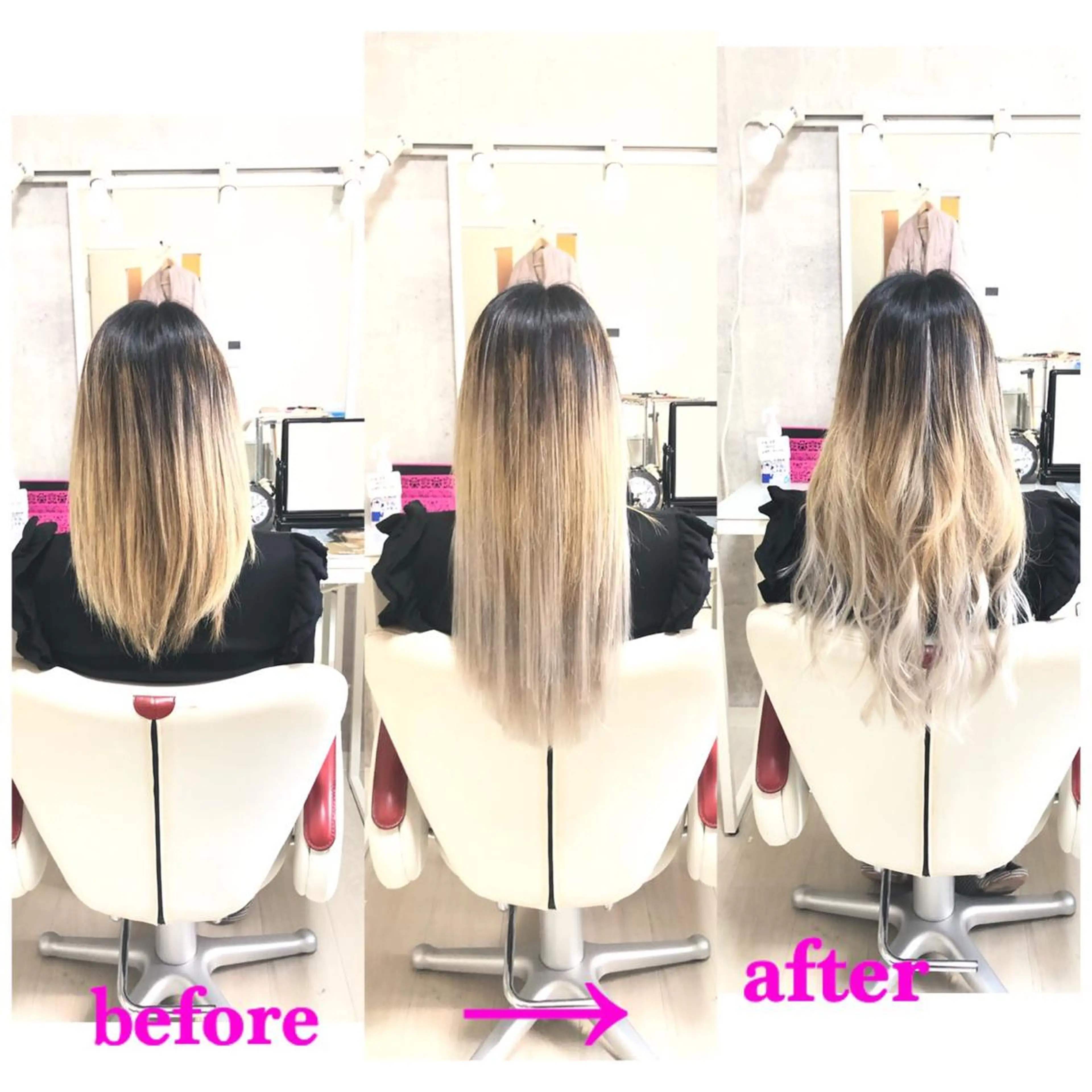 ロング エクステ 🌸ドレスアップ 心斎橋店🌸のヘアスタイル