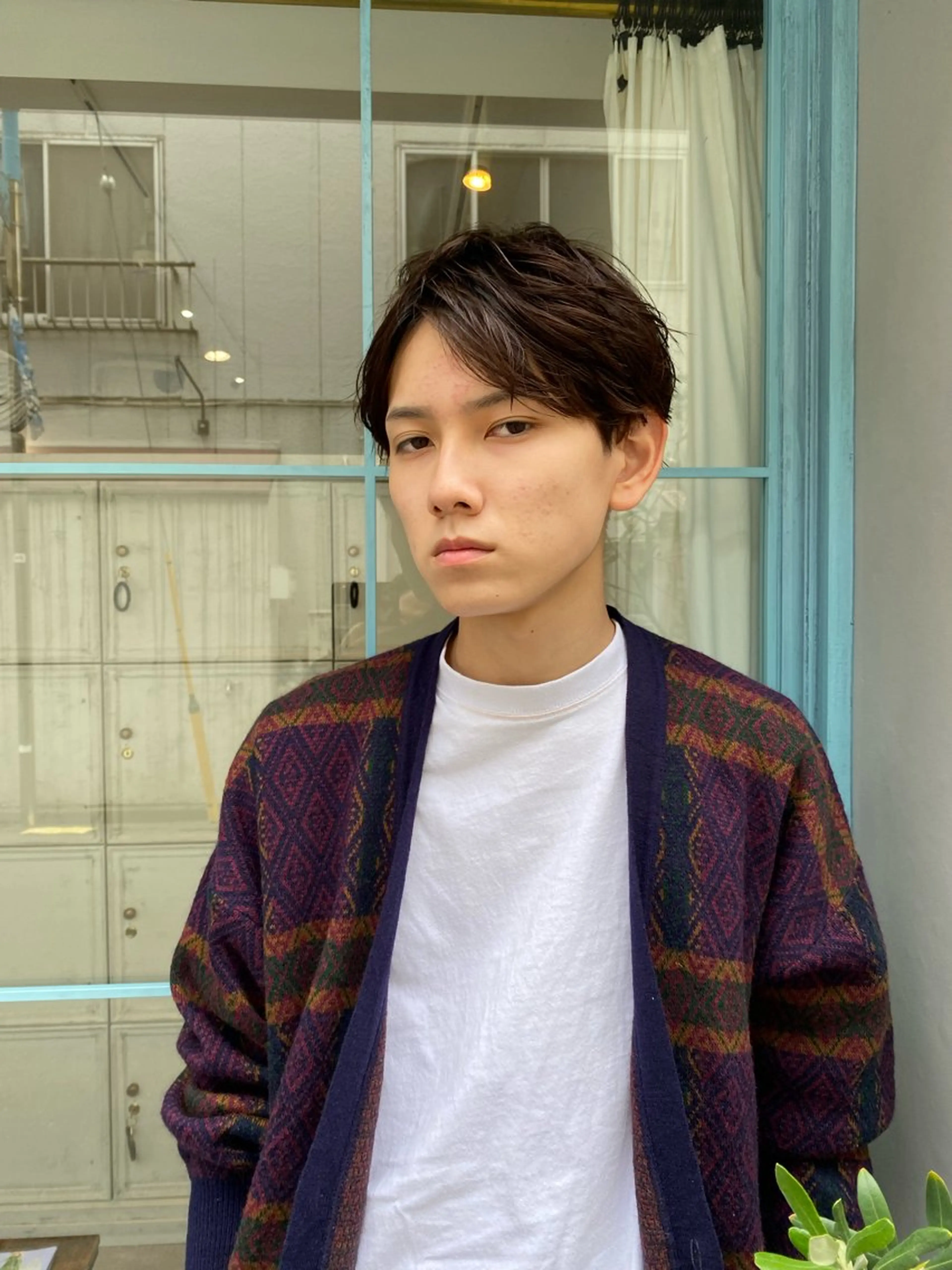 ミディアム カラー メンズ メンズ特化🔥木下 晃徳のヘアスタイル