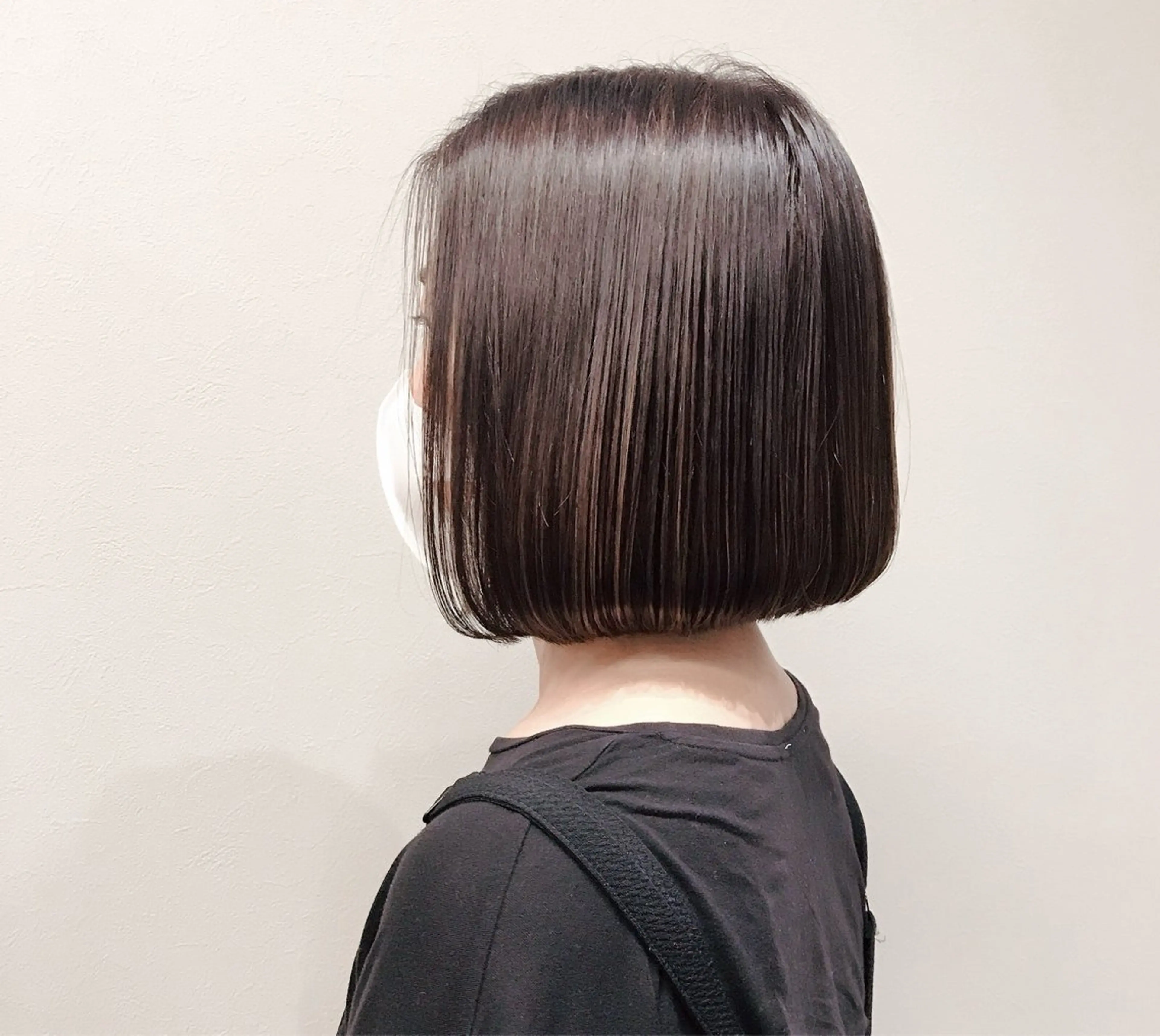 ショート ワンレンボブ ボブ EIIR 玉造.のヘアスタイル