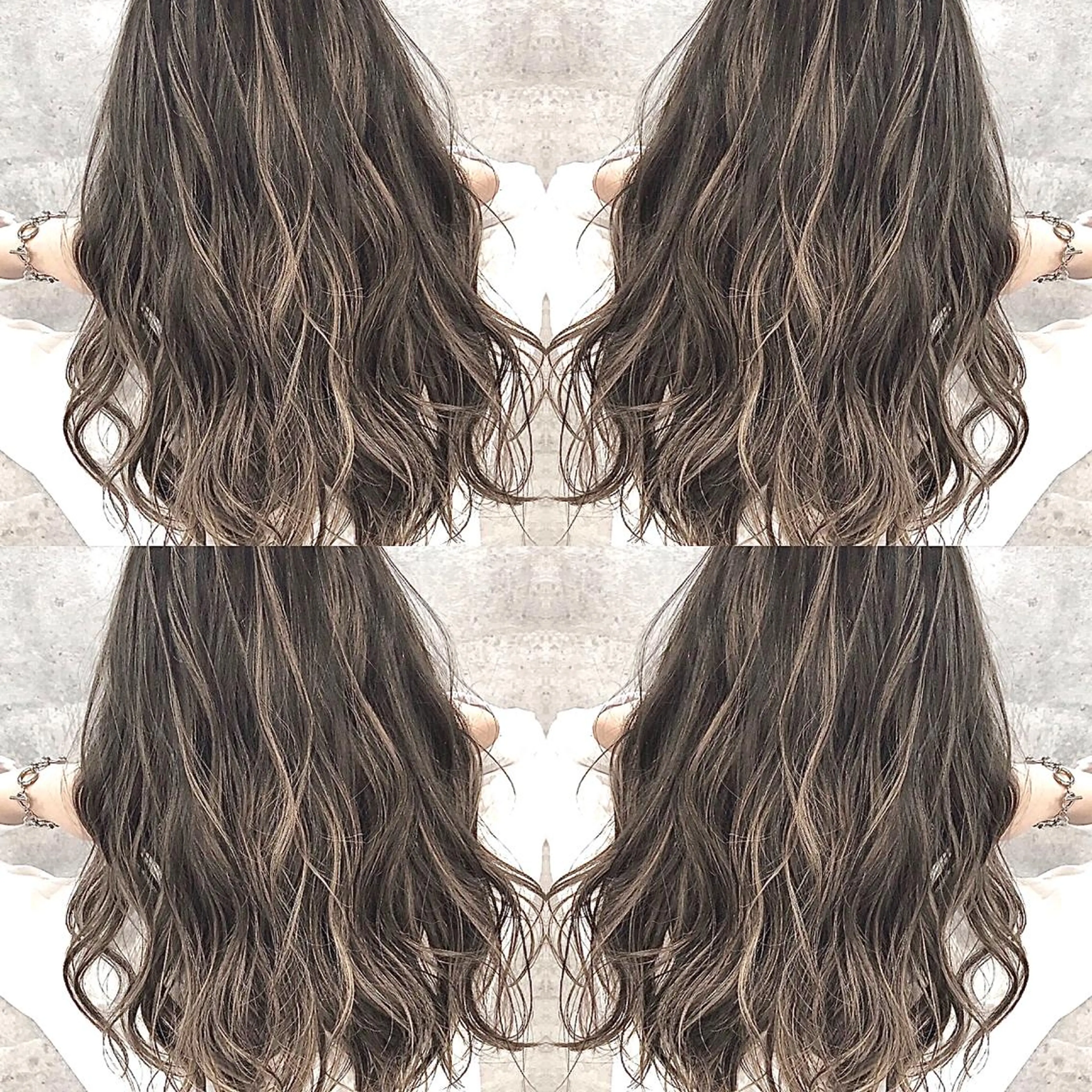 ロング カラー ハイライトカラー ハイライト ✨ハイトーン✨ 濱田知孝のヘアスタイル