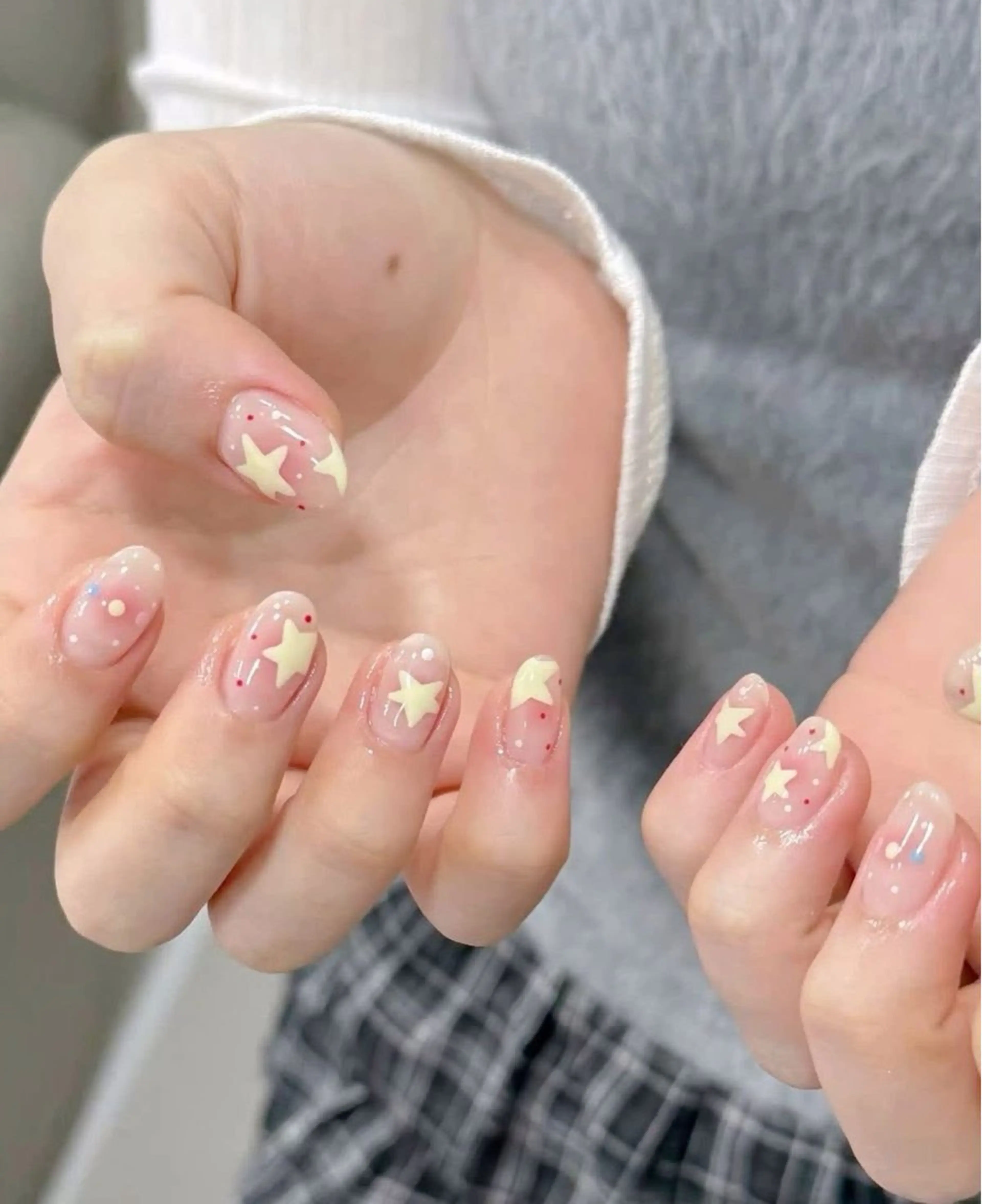 ネイル 韓国ネイル 持ち込み ニュアンスネイル ネイルチップ ROSE ANA CHUO 本川越のネイルデザイン