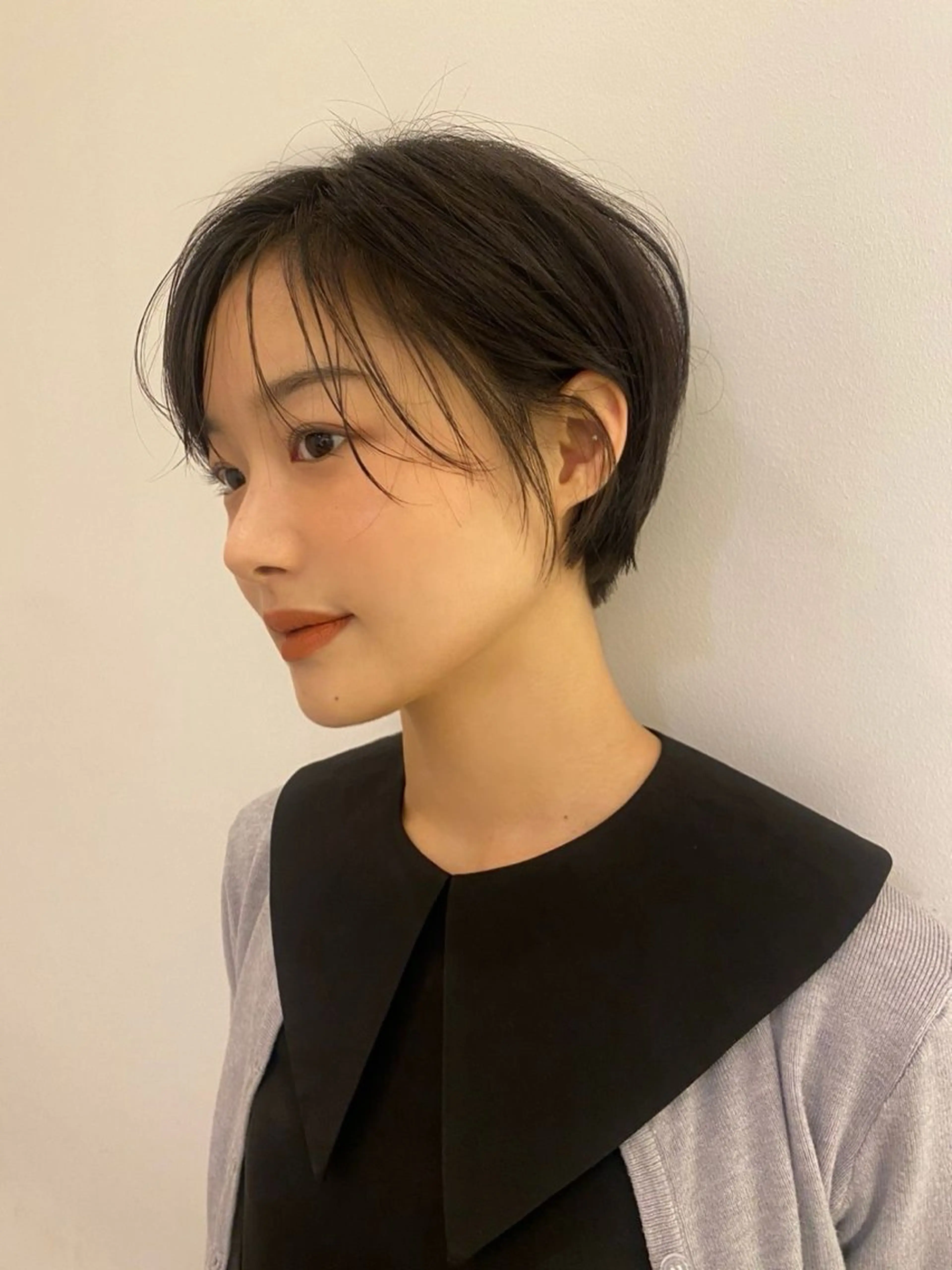 ショート riria/ボブ /透明感カラー🎀のヘアスタイル