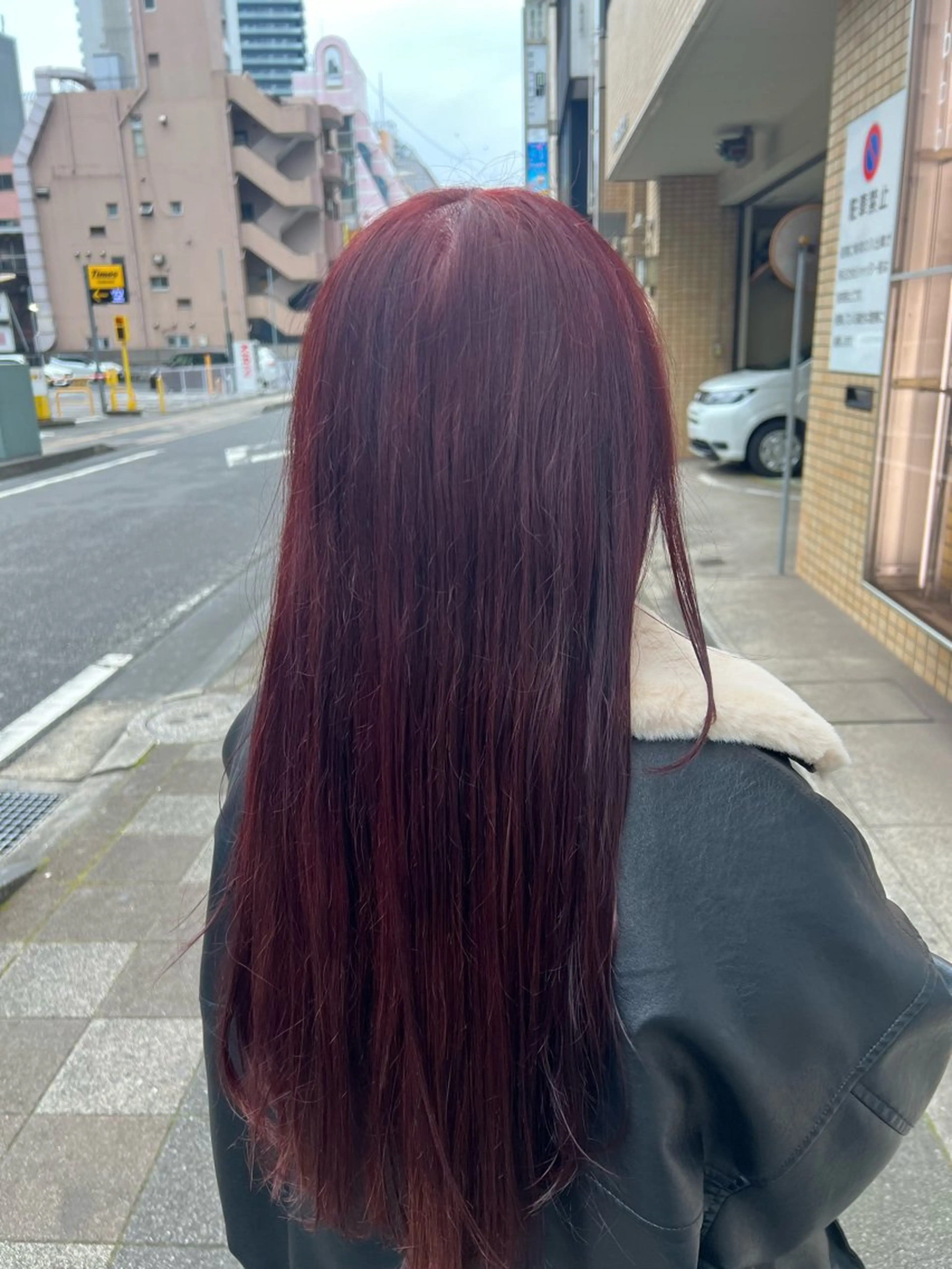 ロング ヘアカラー トリートメント yuuna. 🪽のヘアスタイル