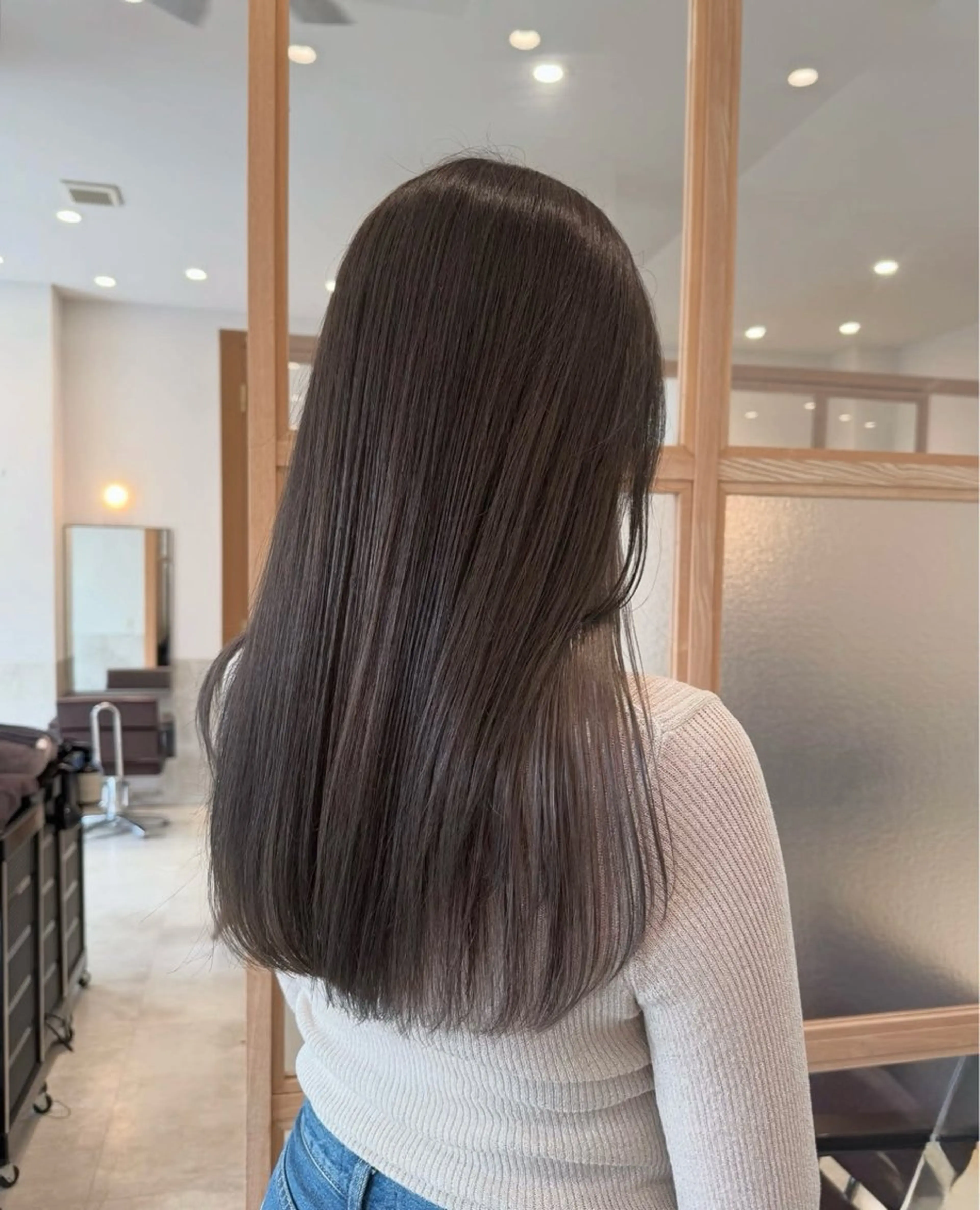 ロング カット ヘアカラー トリートメント 𓍯柔らかhair 𓍯 yukinoのヘアスタイル