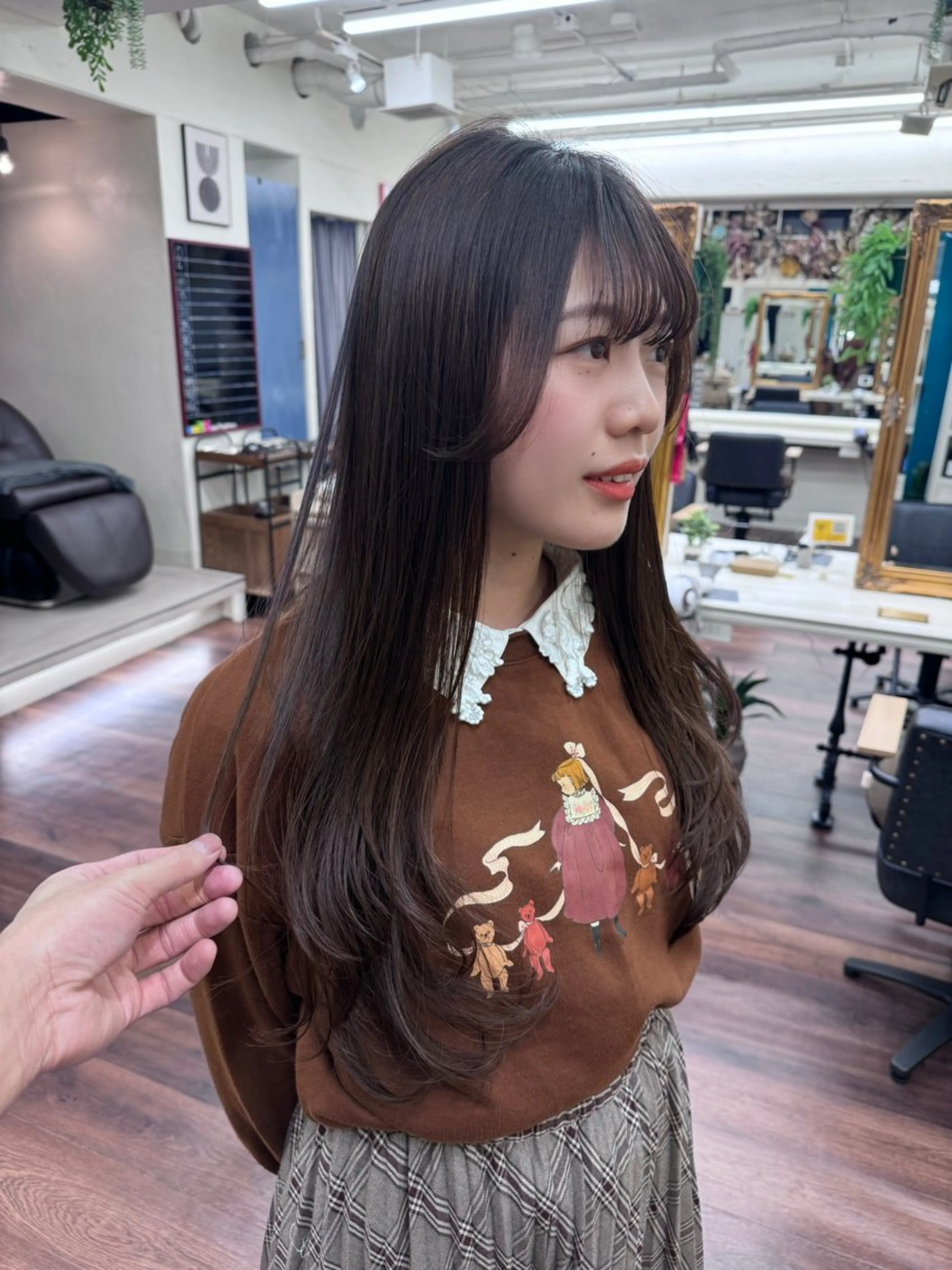 ロング レイヤーカット カット ウルフ/レイヤー /髪質改善　ナユタのヘアスタイル