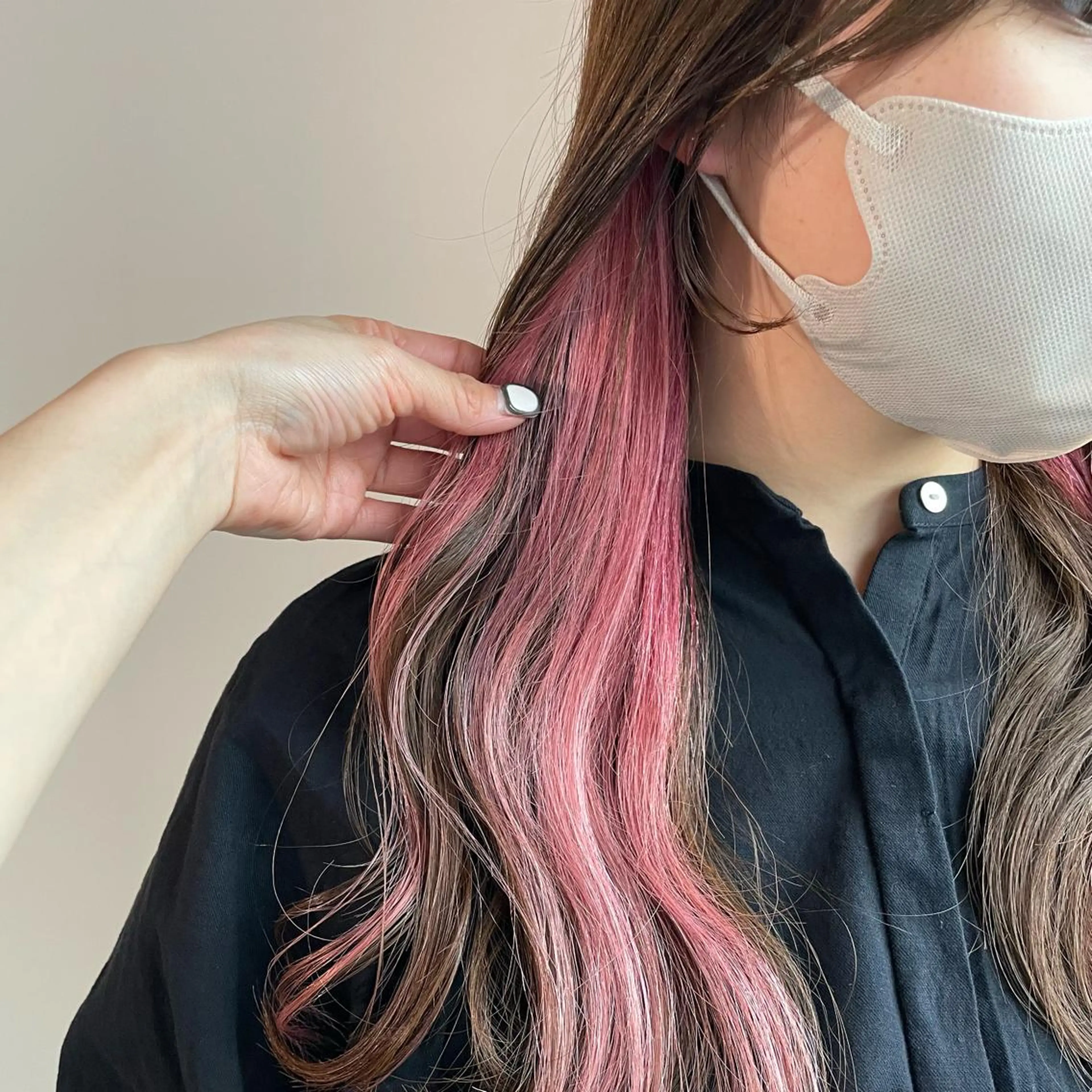 ロング カラー ヘアアレンジ キッズ マツエク・マツパ アイブロウ ヘアカラー トリートメント 透明感カラー/推しカ ラー☁️JURAのヘアスタイル