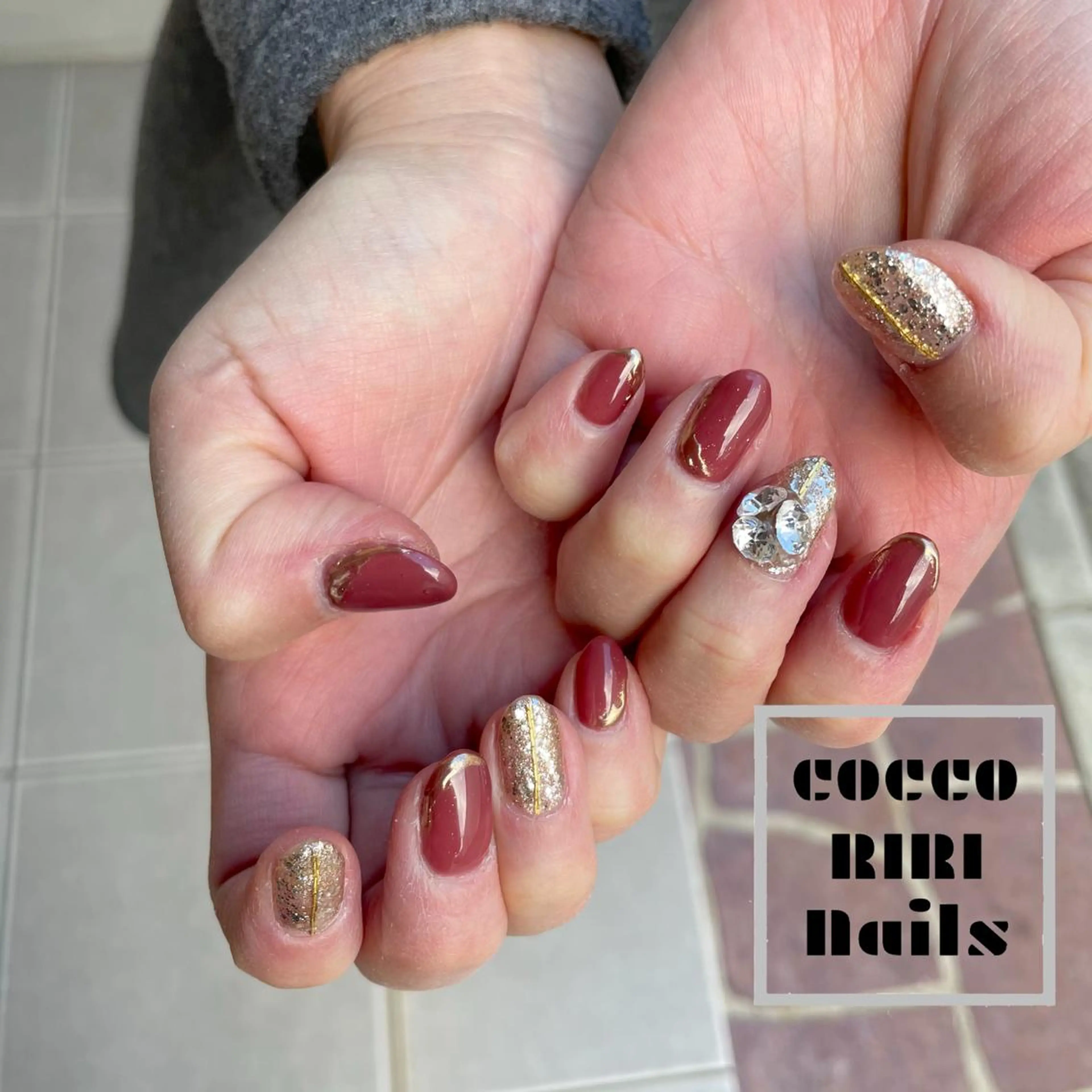 ネイル アートネイル フットネイル ジェルネイル ミラーネイル ニュアンスネイル ensowa✱laf NAILのネイルデザイン