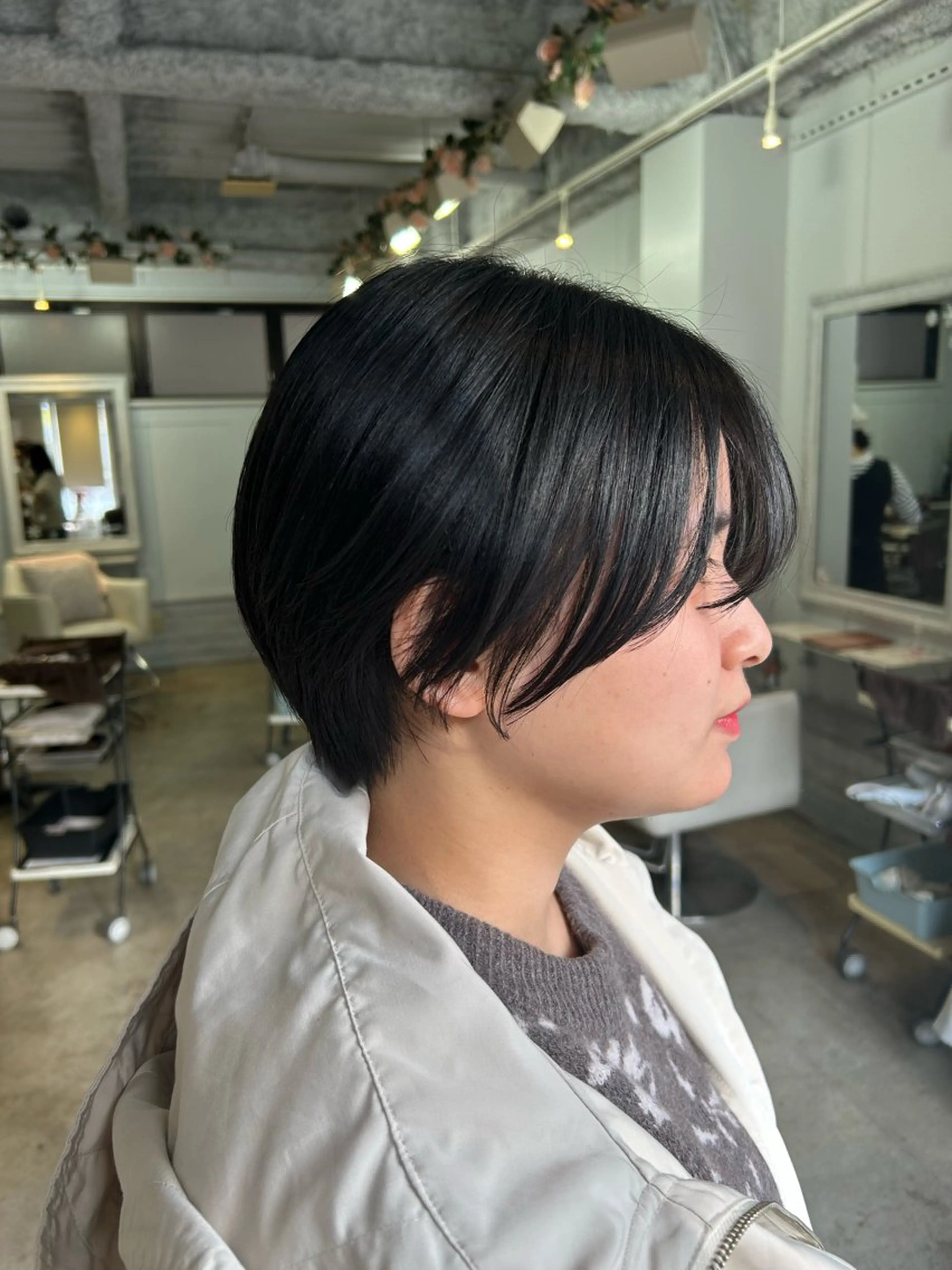 ショート bouquet 野口晴菜のヘアスタイル