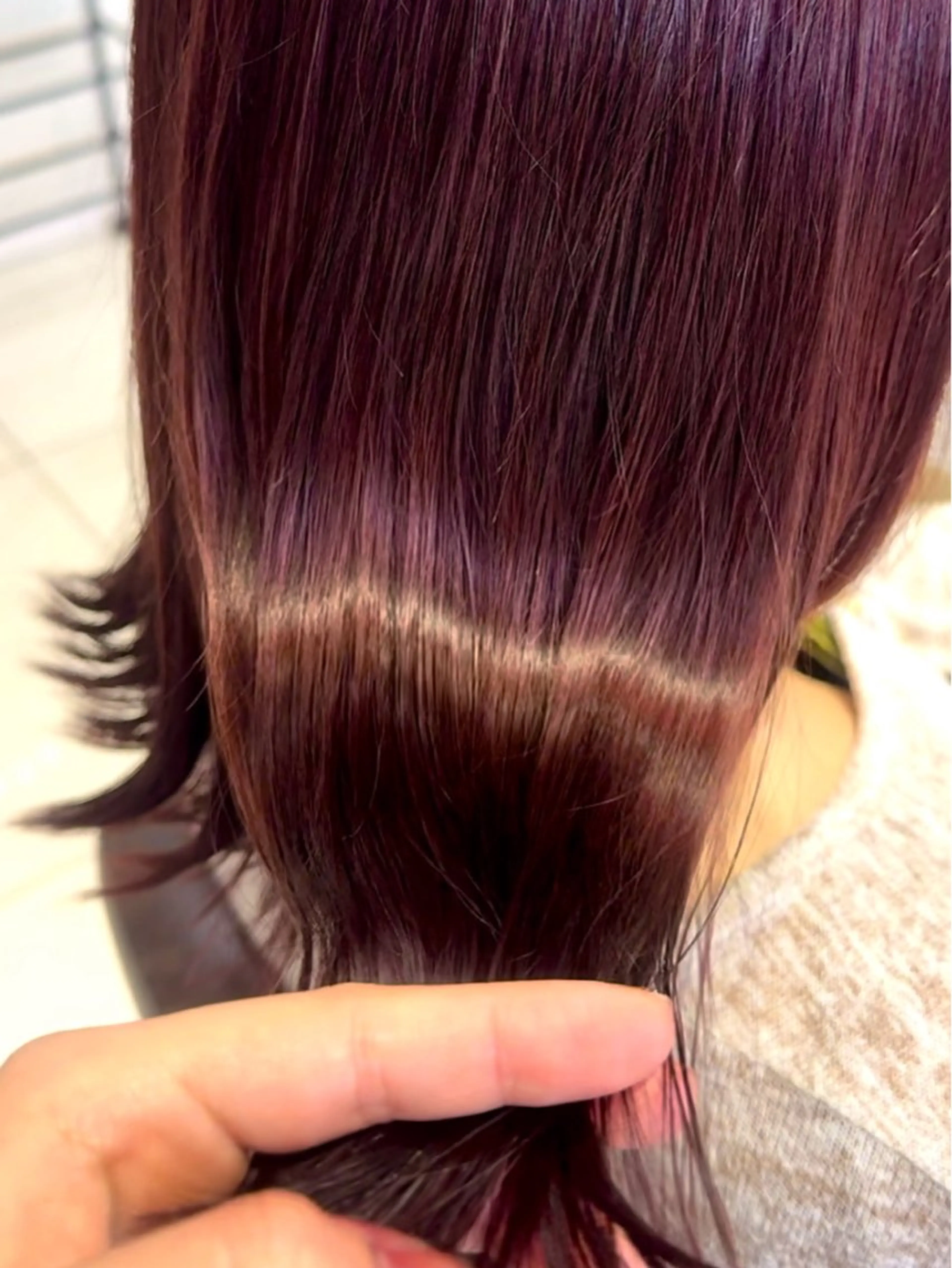 カラー 暖色/レイヤーカット /艶髪/髪質改善/のマツエク・マツパデザイン