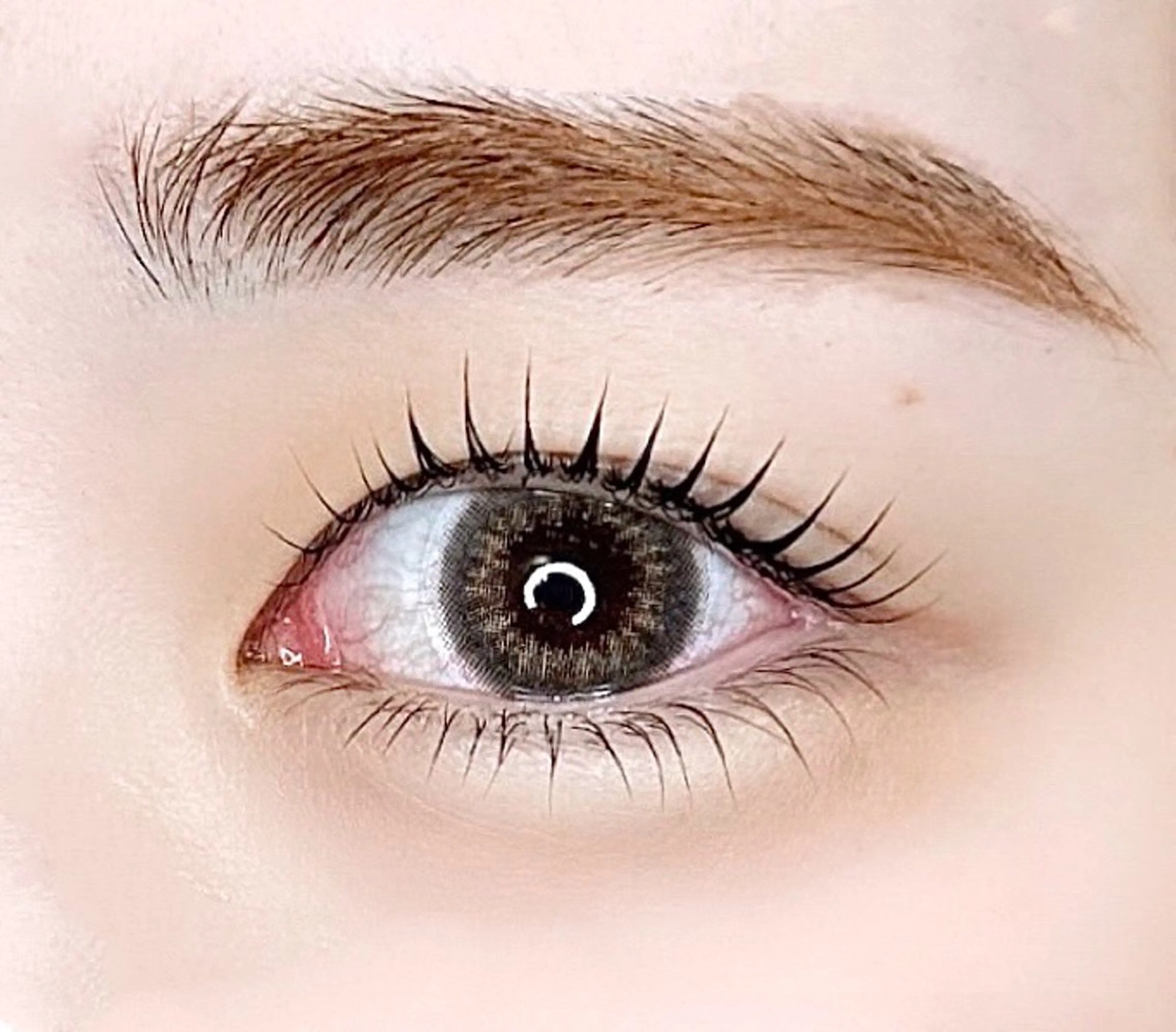 マツエク・マツパ 下まつげエクステ 一重×まつ毛パーマ JANIS EYELASH 白石のマツエク・マツパデザイン