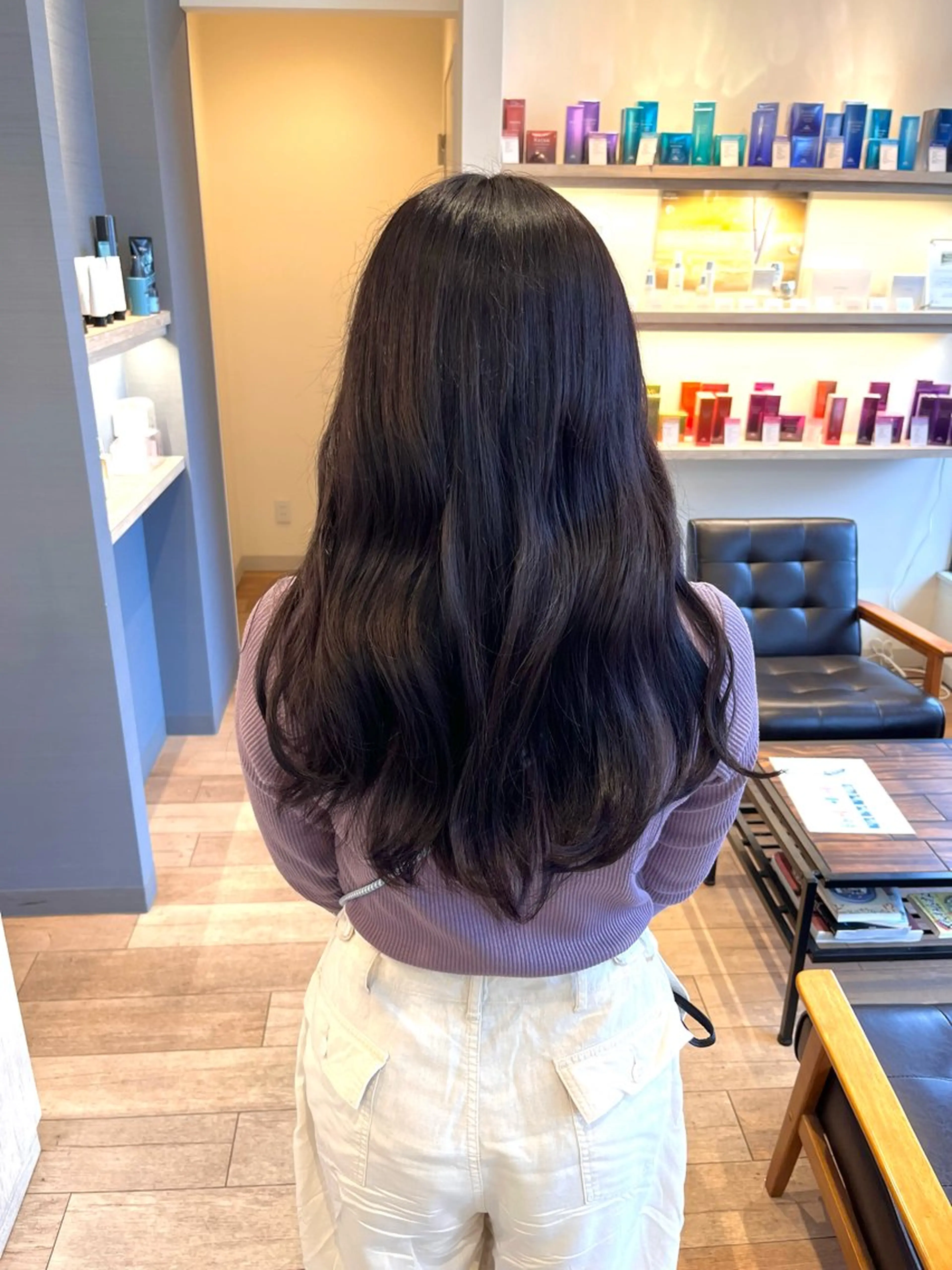 セミロング セジールヘアメゾン所属・韓国レイヤー/透明感 カラー🐈曾根高のヘアスタイル