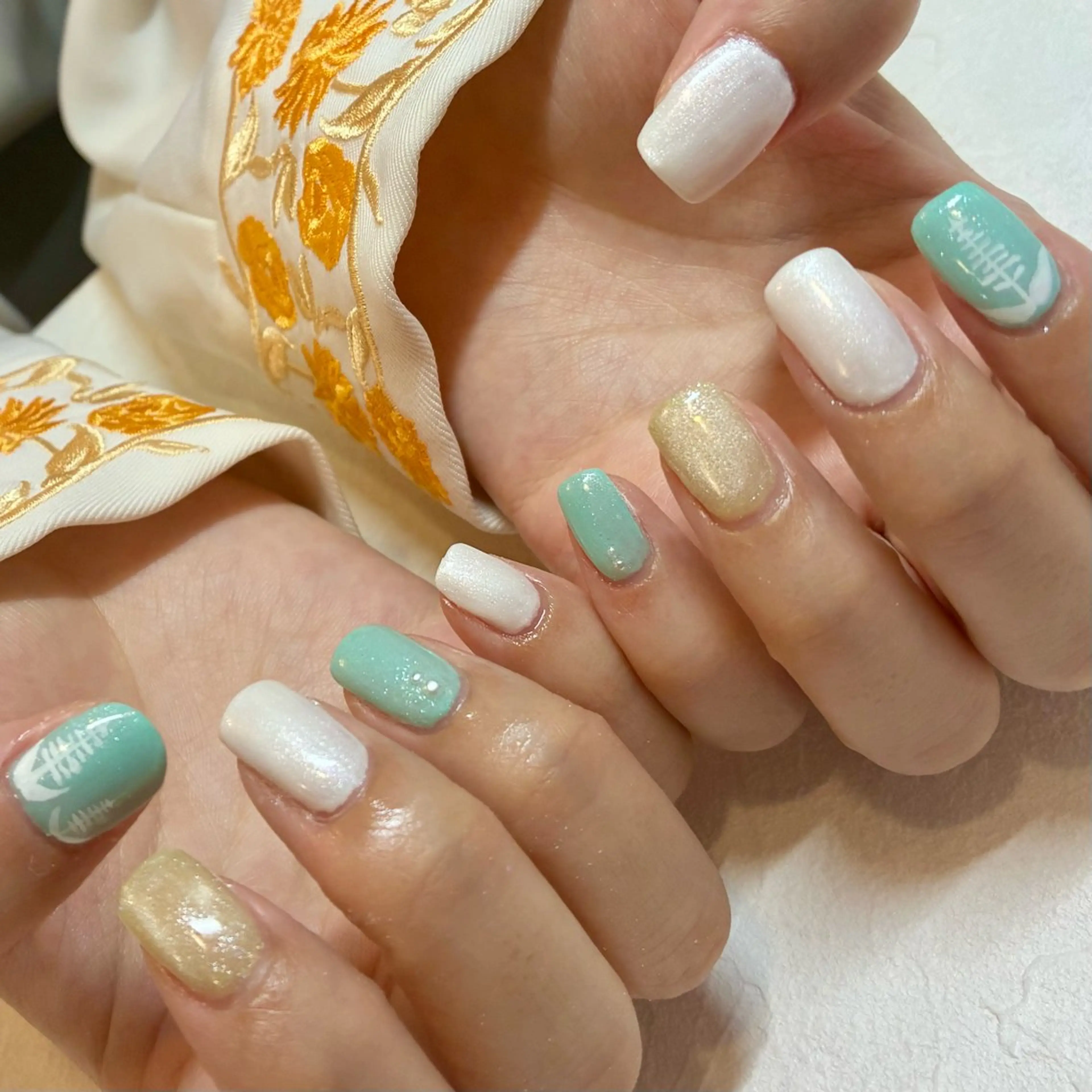 ネイル ジェヌインネイル 間宮のネイルデザイン