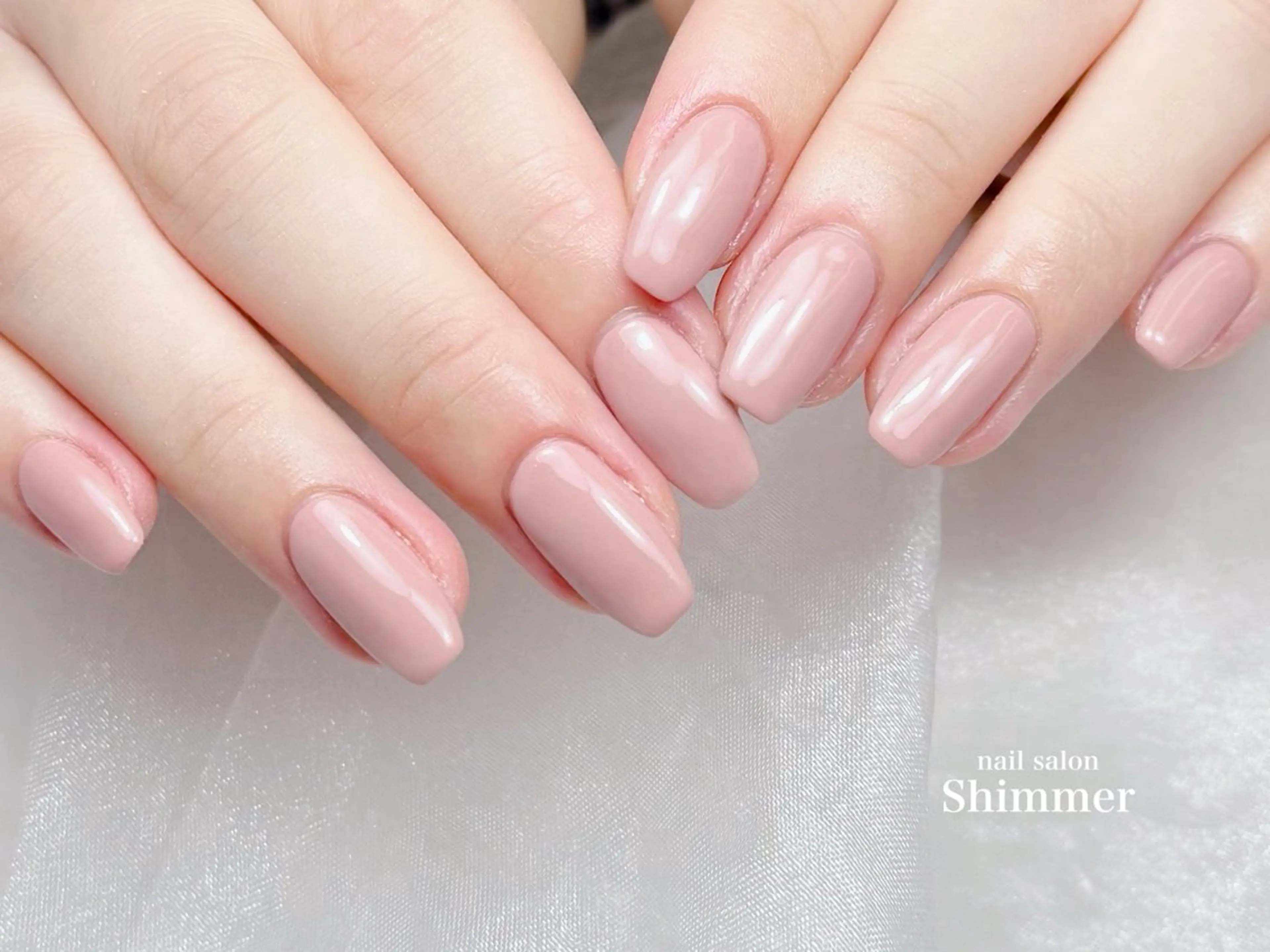 ネイル ハンドネイル Shimmer Risaのネイルデザイン