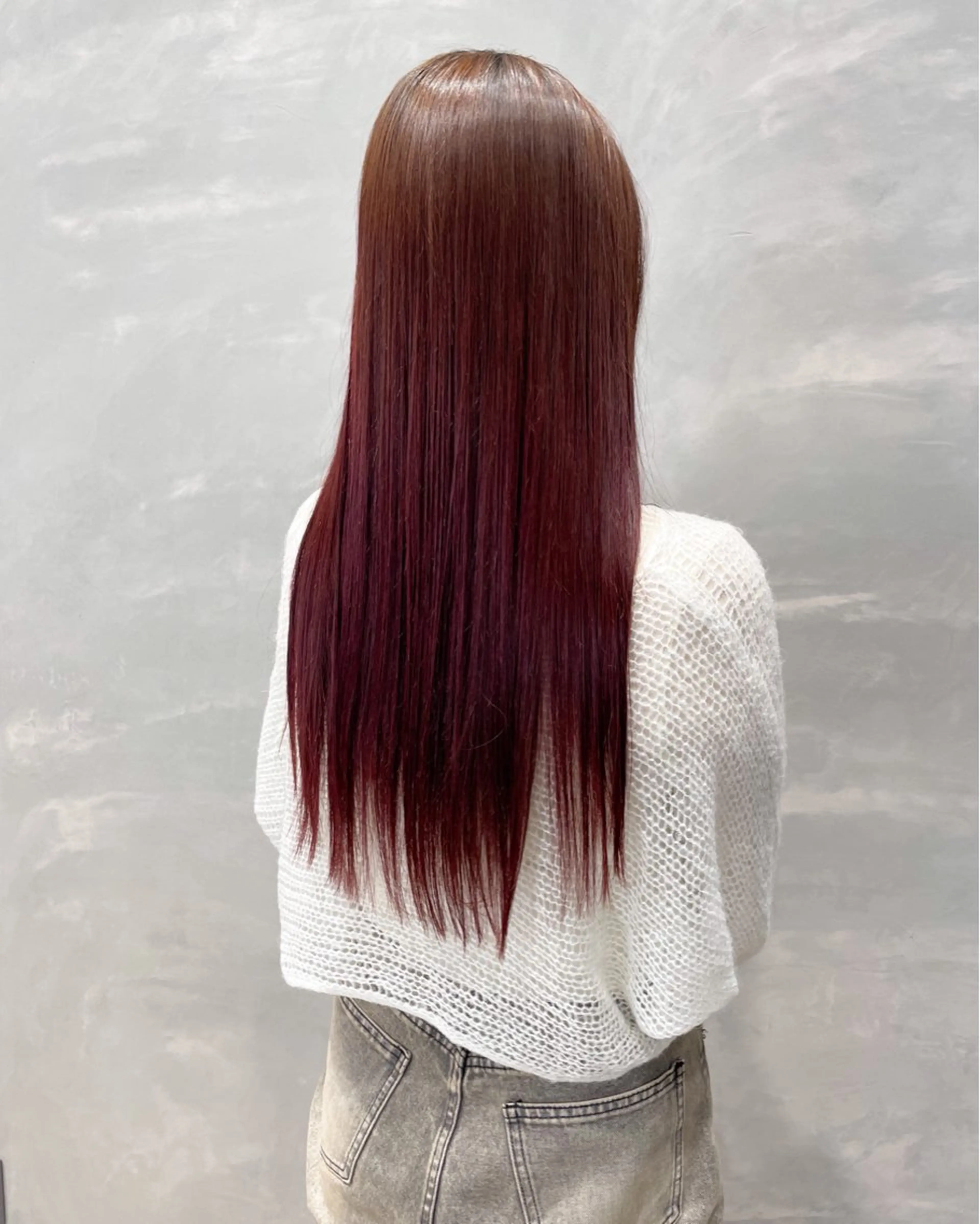 カラー ヘアカラー カラーモデル Takahataのヘアスタイル