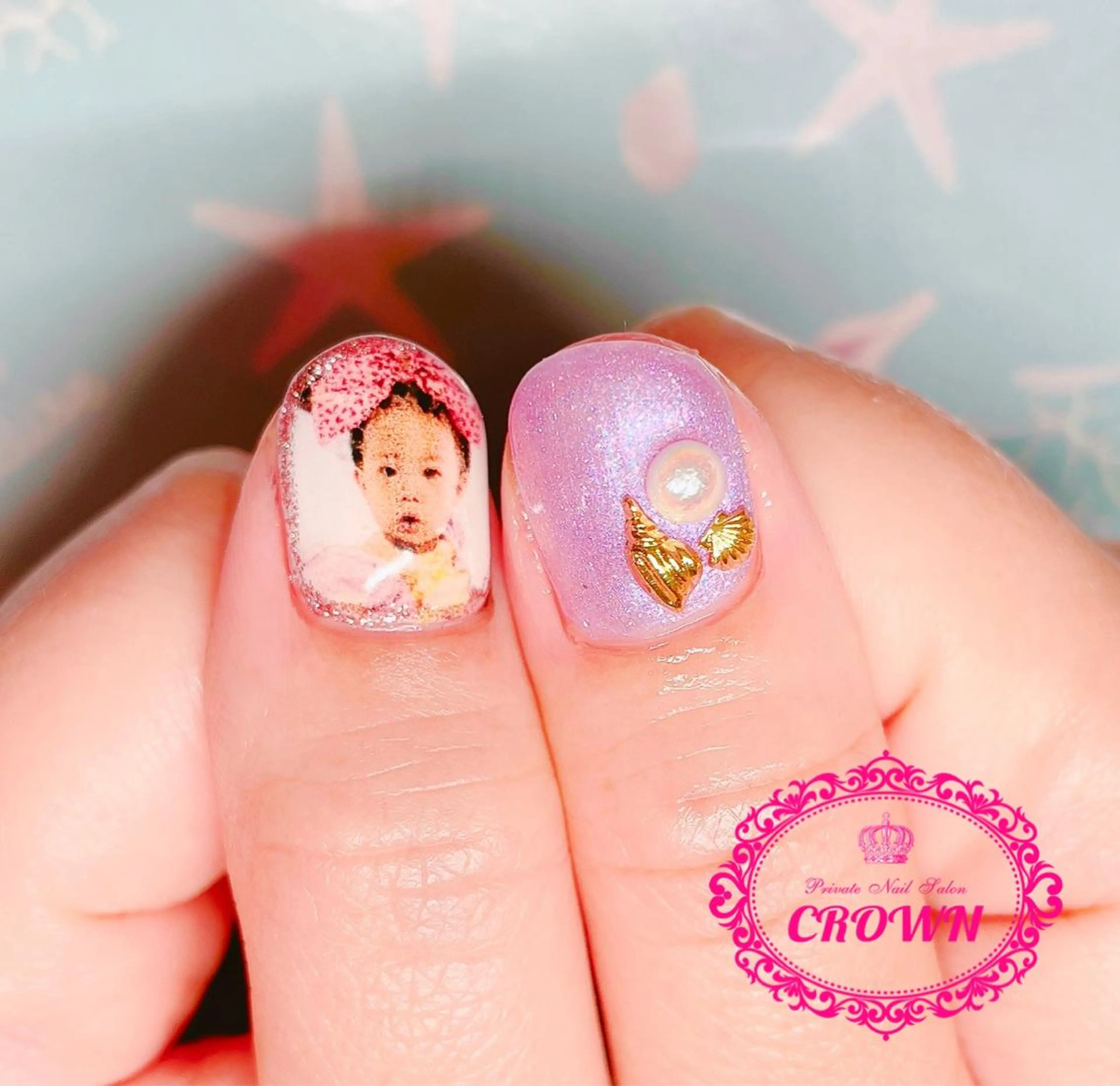 ネイル ハンドネイル CROWN プライベートサロンのネイルデザイン