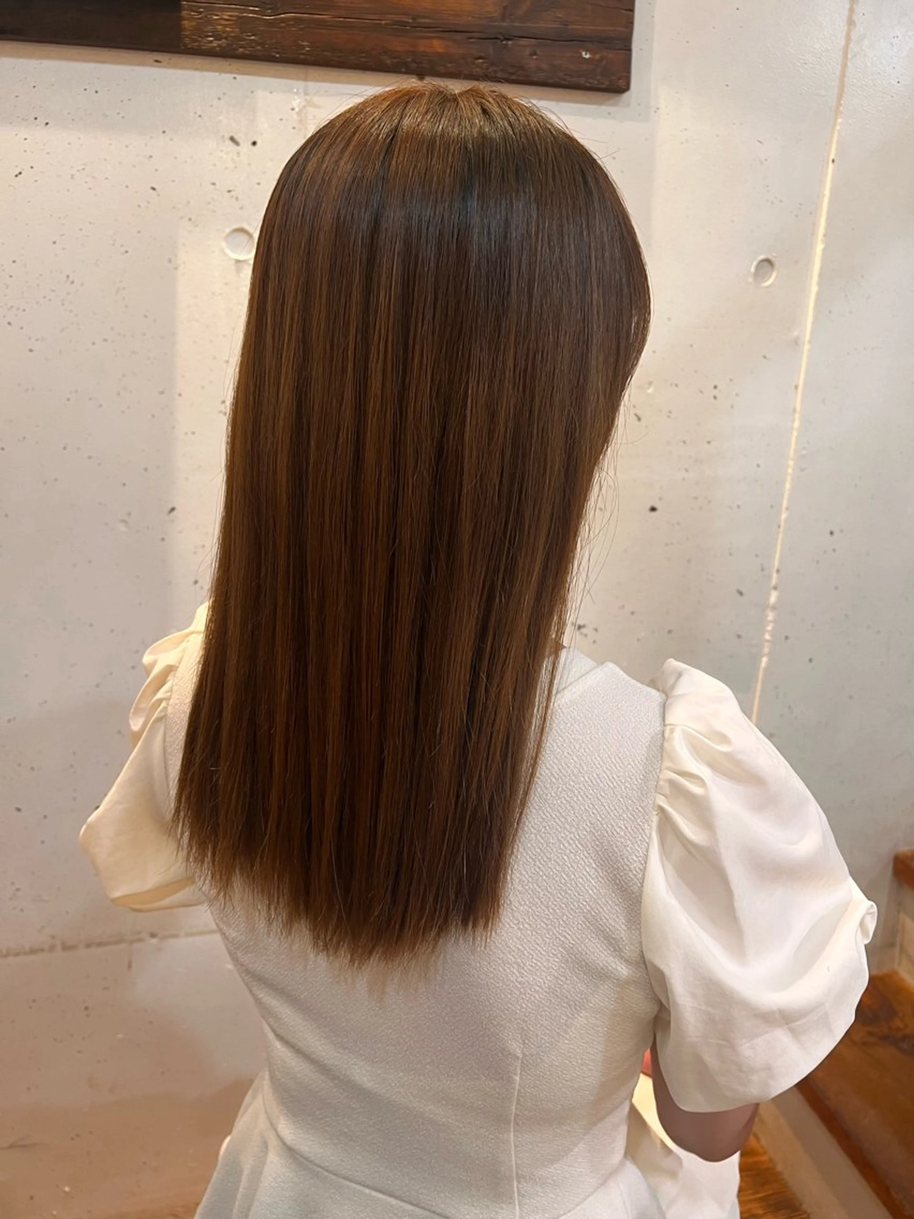 ミディアム トリートメント カット トリートメント 澤井 佑果のヘアスタイル
