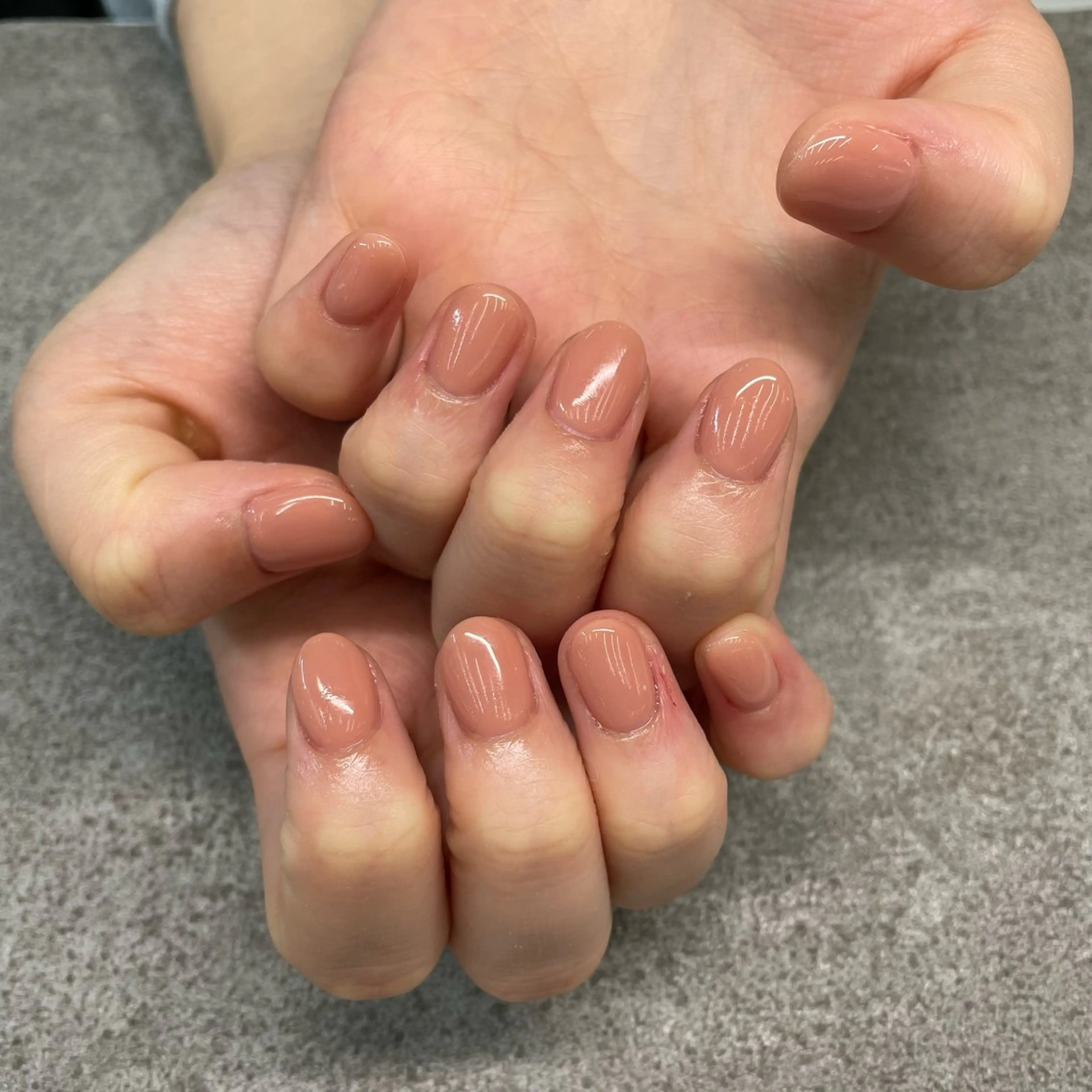 ネイル ワンカラーネイル MAXKELLY ANNAのネイルデザイン