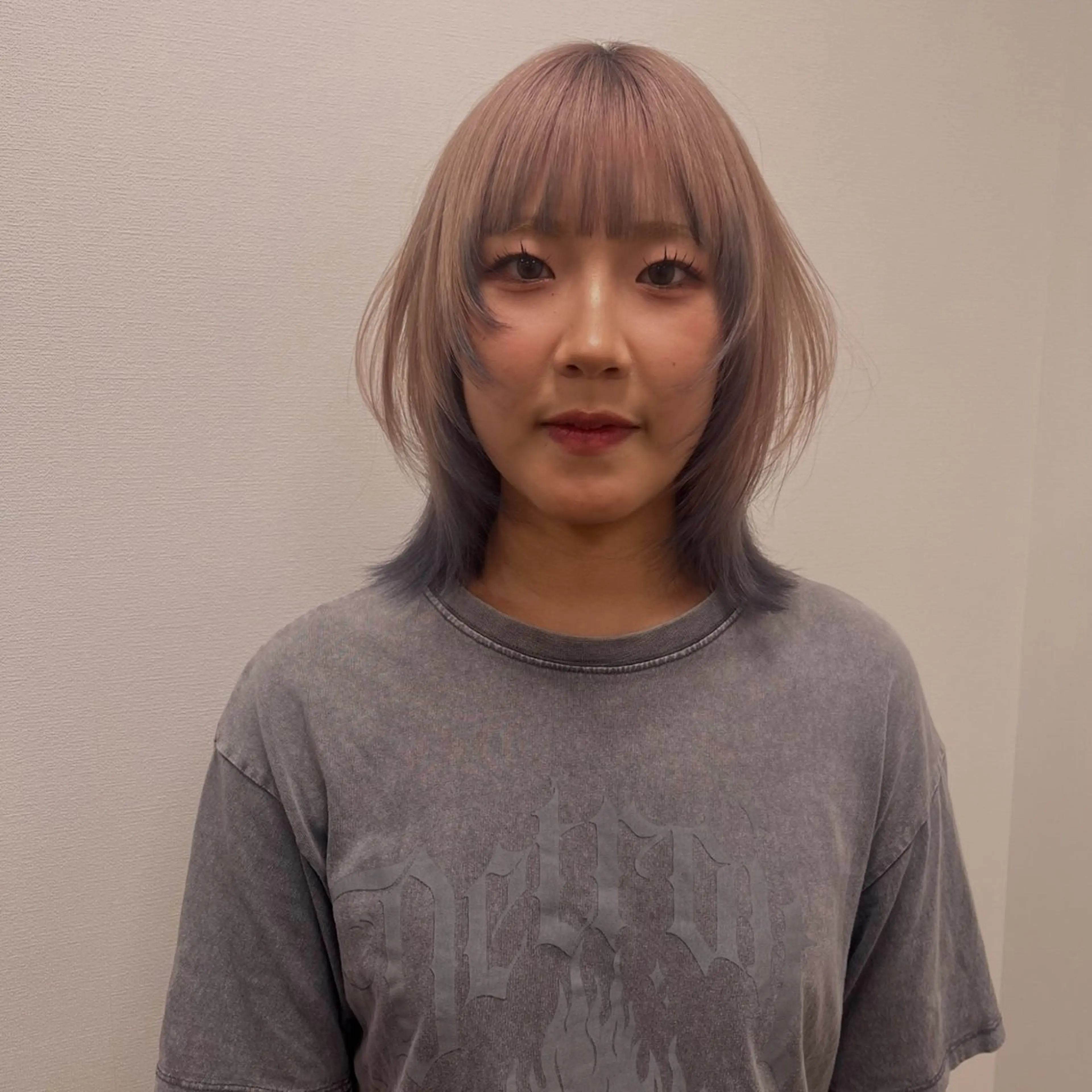 ミディアム カラー カット ヘアカラー CLEOhair RYOHEIのヘアスタイル