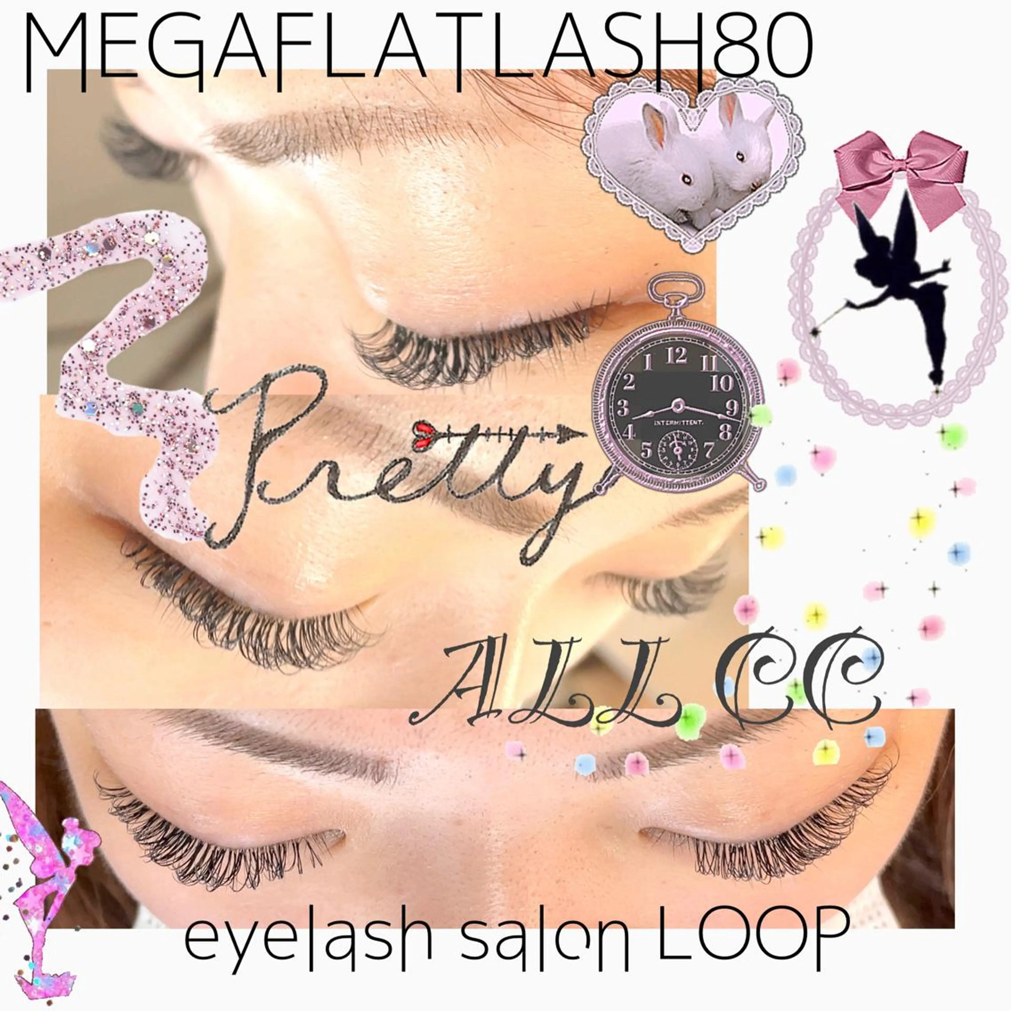 カラー パーマ メンズ キッズ マツエク・マツパ フラットラッシュ マツエク eyelash salonLoopꨄのマツエク・マツパデザイン