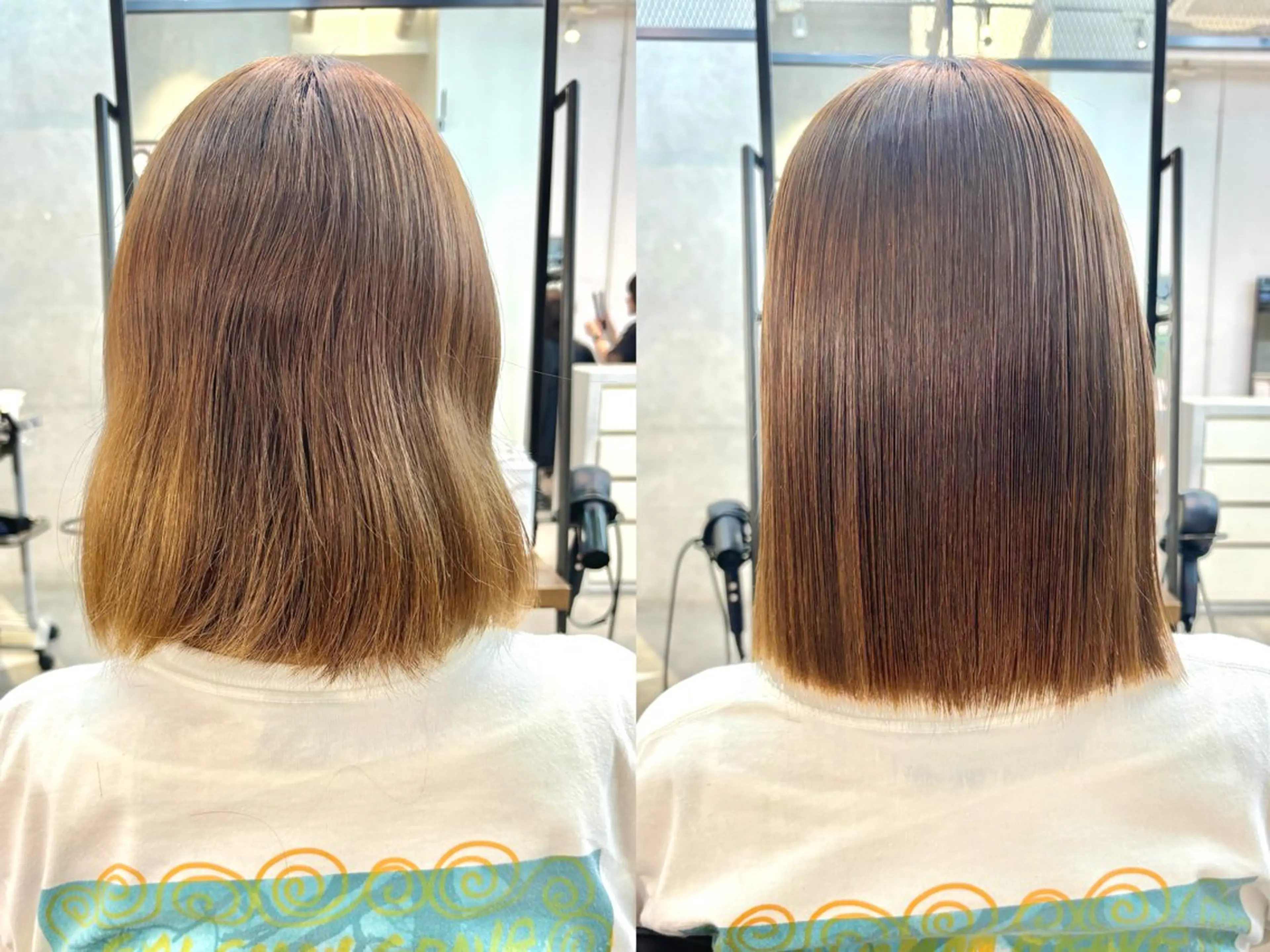 ショート 縮毛矯正 トリートメント Kureha/ネイル トレンドヘアのマツエク・マツパデザイン