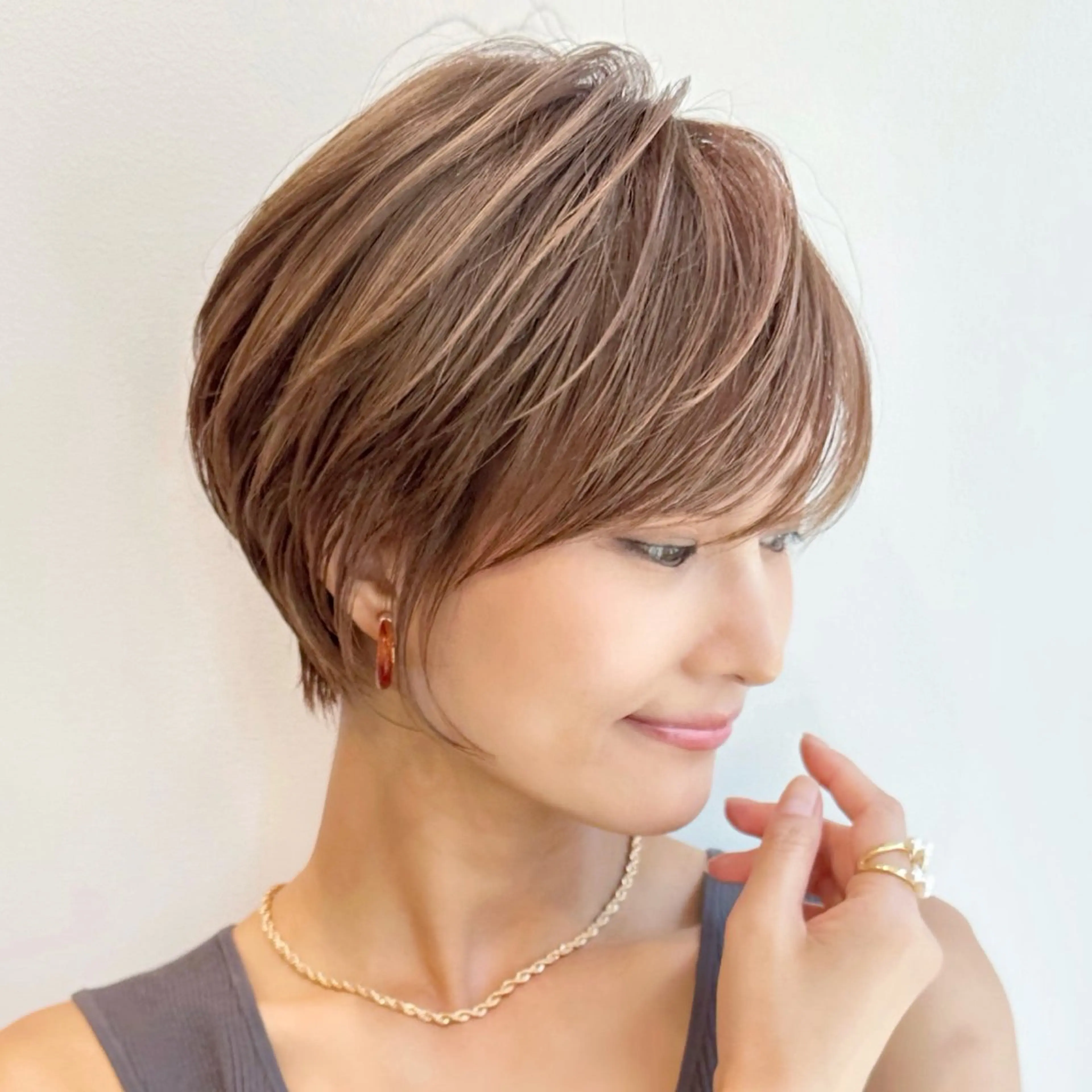 ショート ショートヘア ✨大人ショート特化 /カットモデル/銀座のヘアスタイル