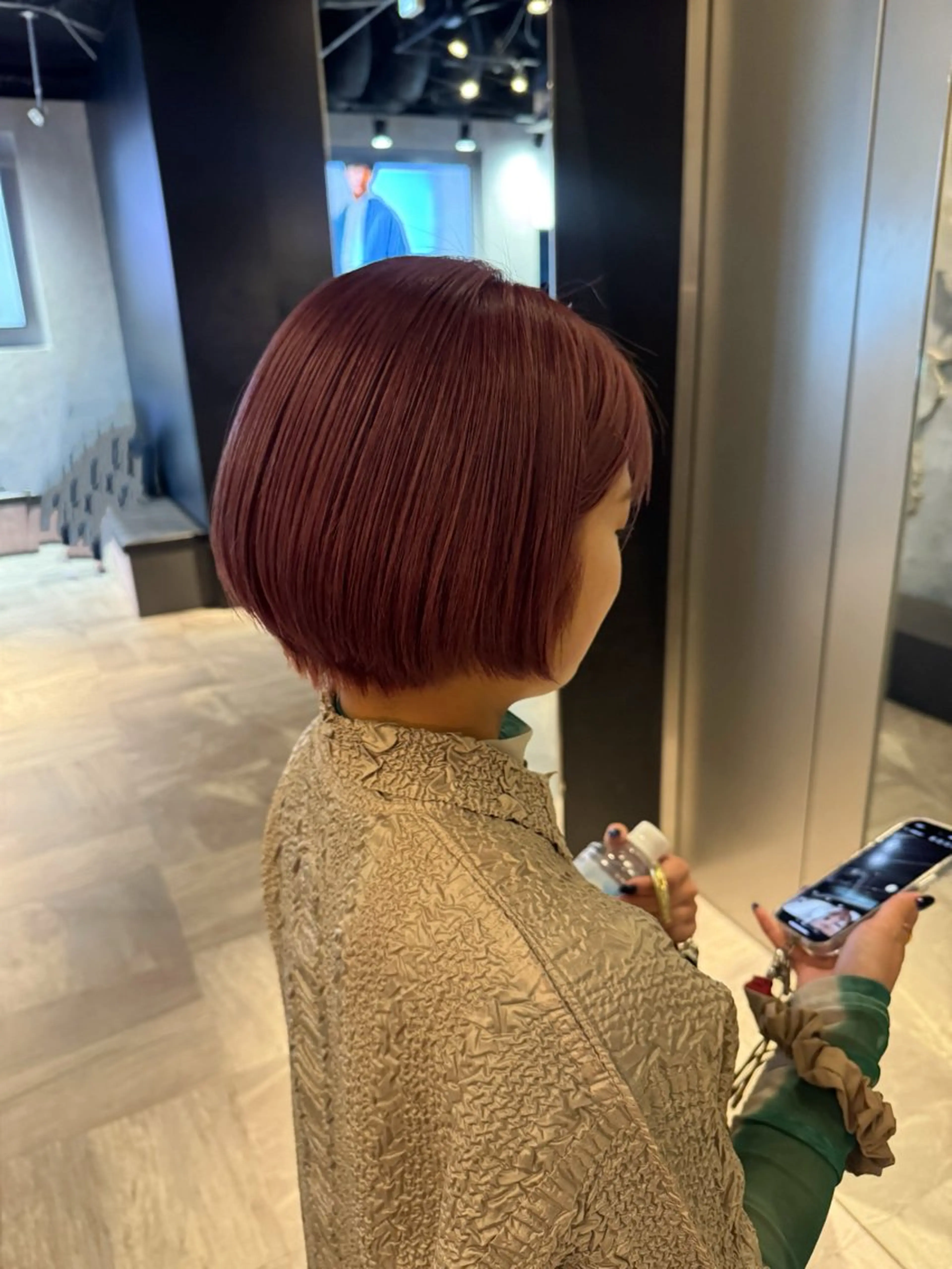 ミディアム 艶髪／レイヤー／ 垢抜け🩵／MARIのヘアスタイル