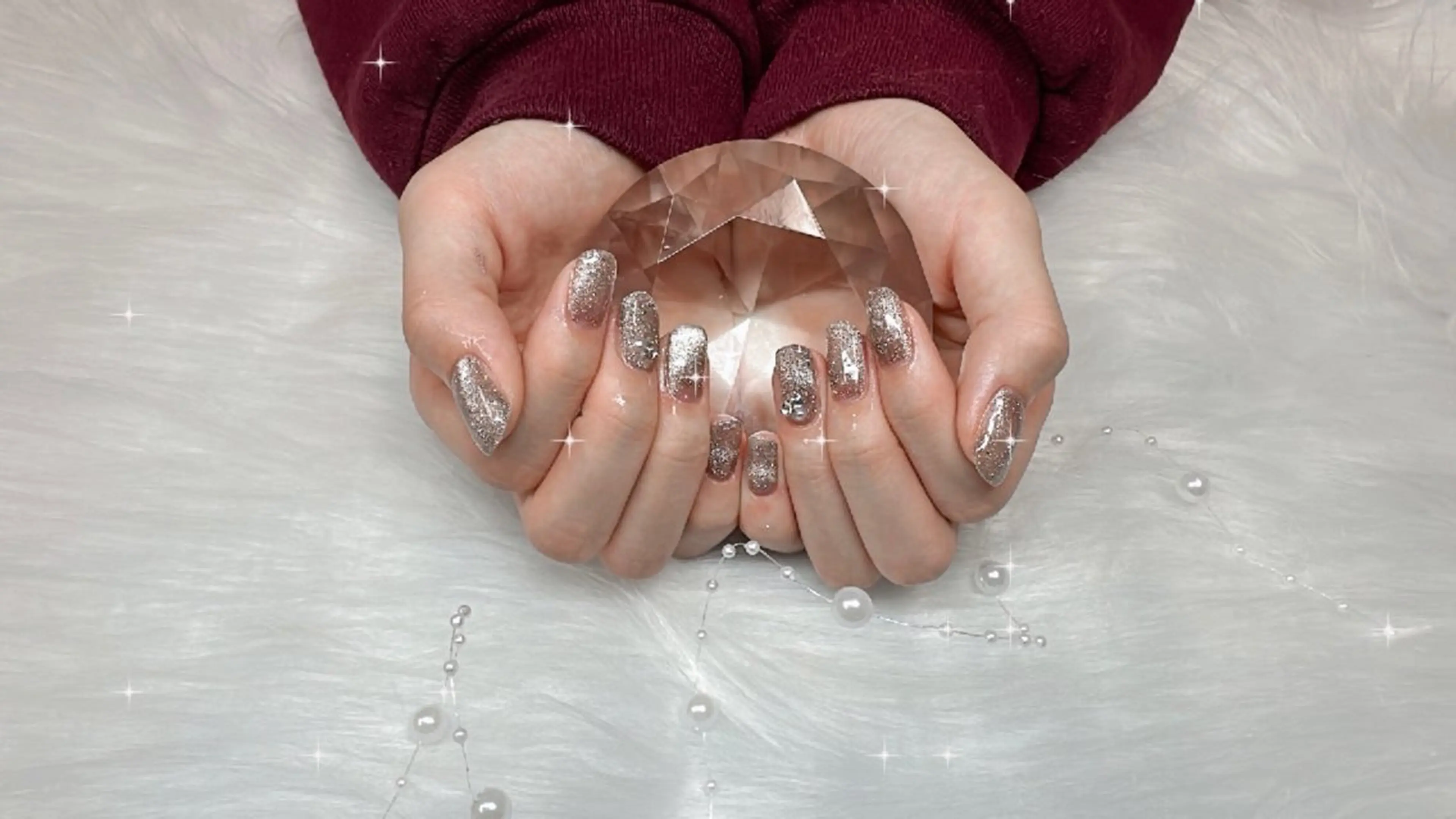 ネイル マグネットネイル 中西 美羽のネイルデザイン