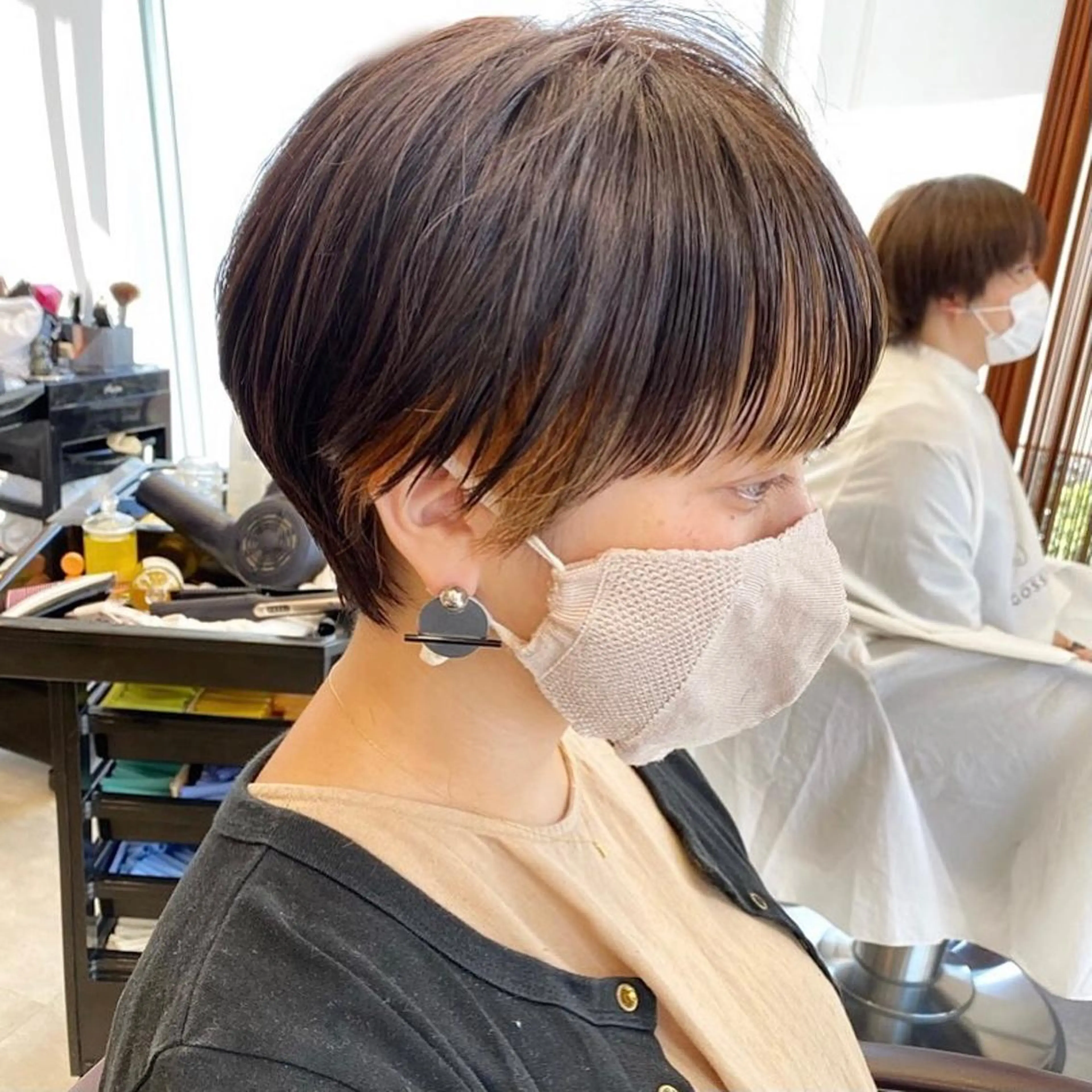 ショート カラー インナーカラー ショートヘア カット ヘアカラー GOSSIP所属・Mai/GOSSIP /まつ毛パーマのマツエク・マツパデザイン