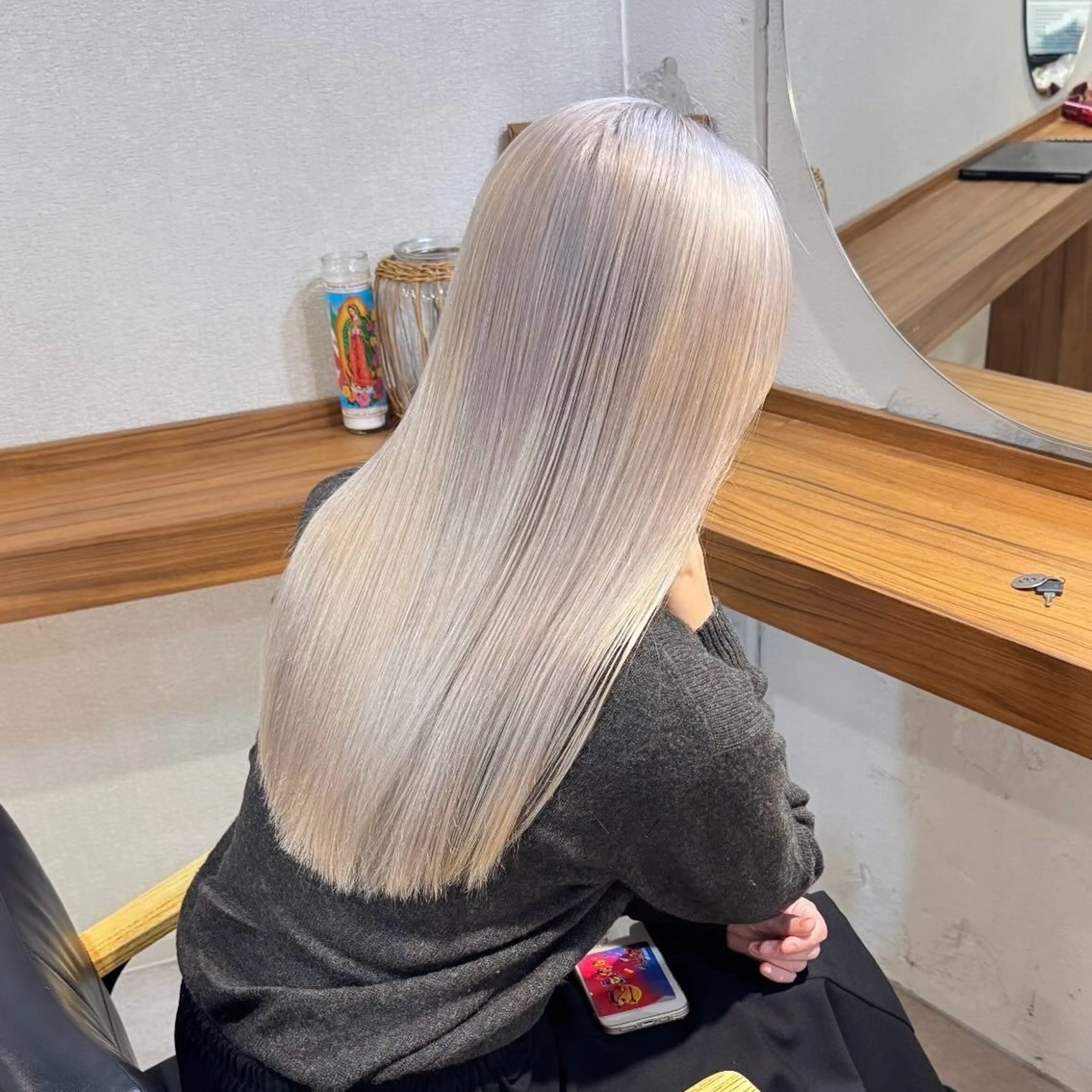 💛【4月限定】💛ブリーチカラー+最上級ハホニコトリートメントの写真