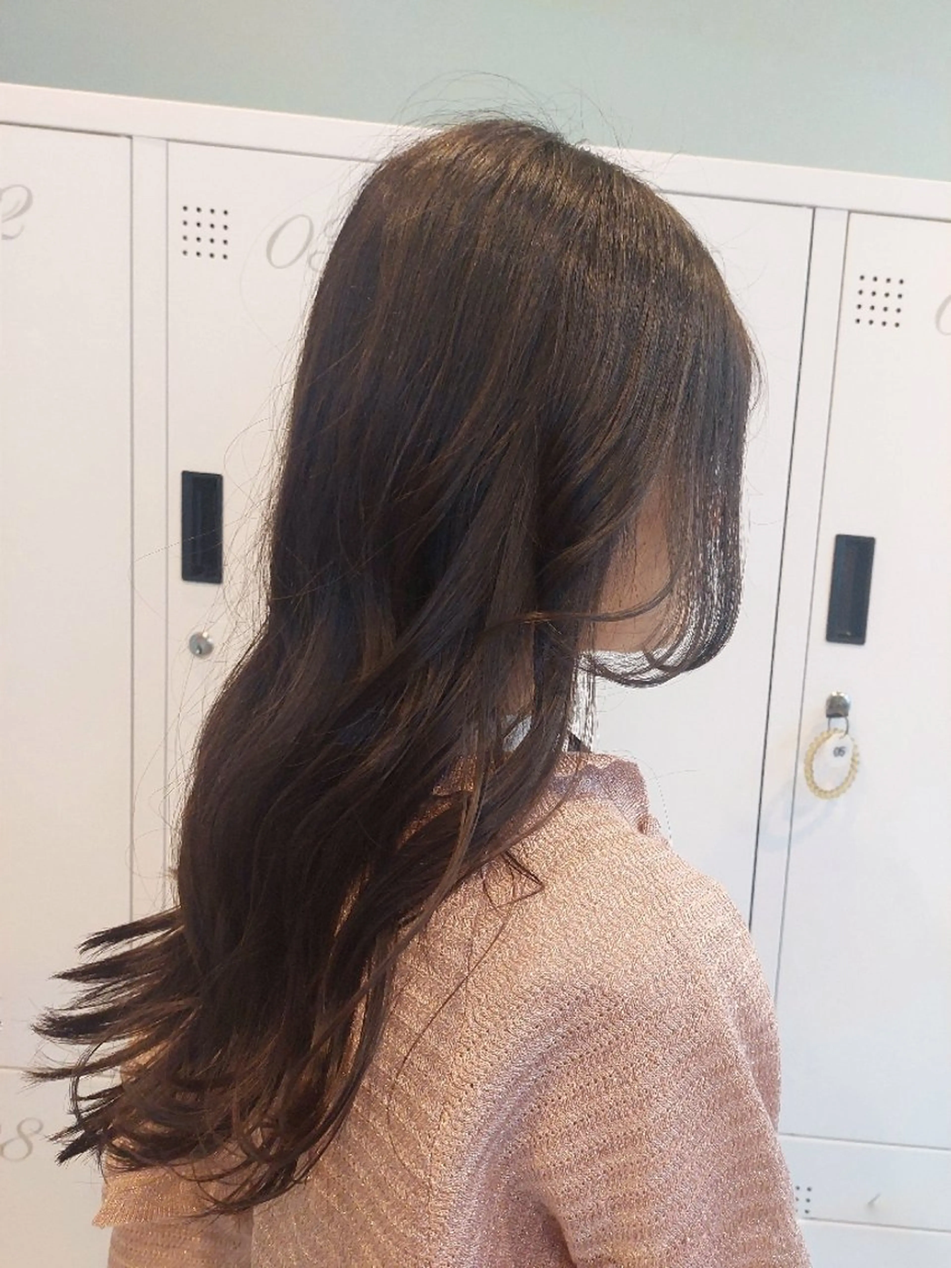 ロング 暗髪艶カラー/ 髪質改善TR/maiのヘアスタイル