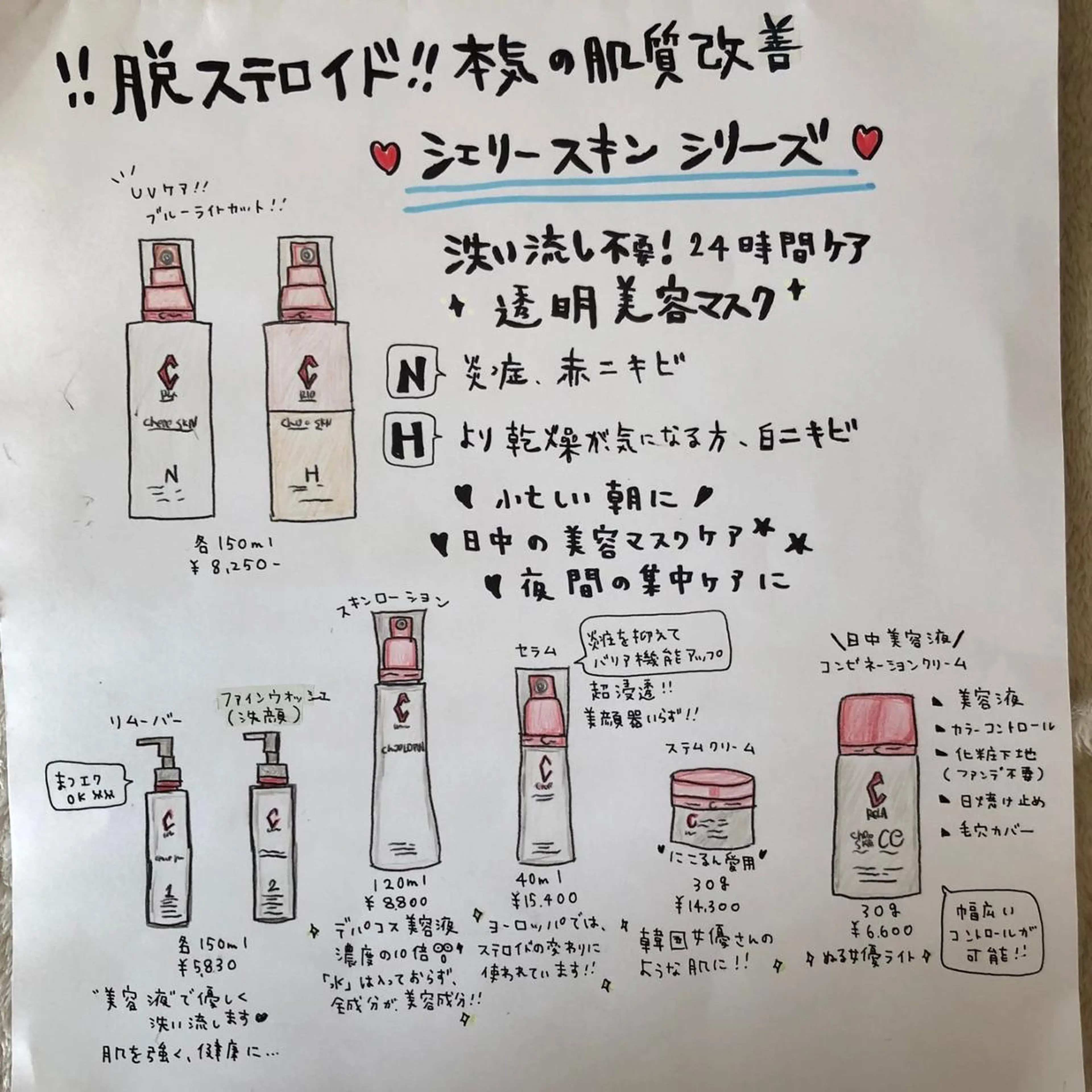 《弾力UP☆たるみ改善》毛穴洗浄＋美容成分100☆16種幹細胞フェイシャルの写真